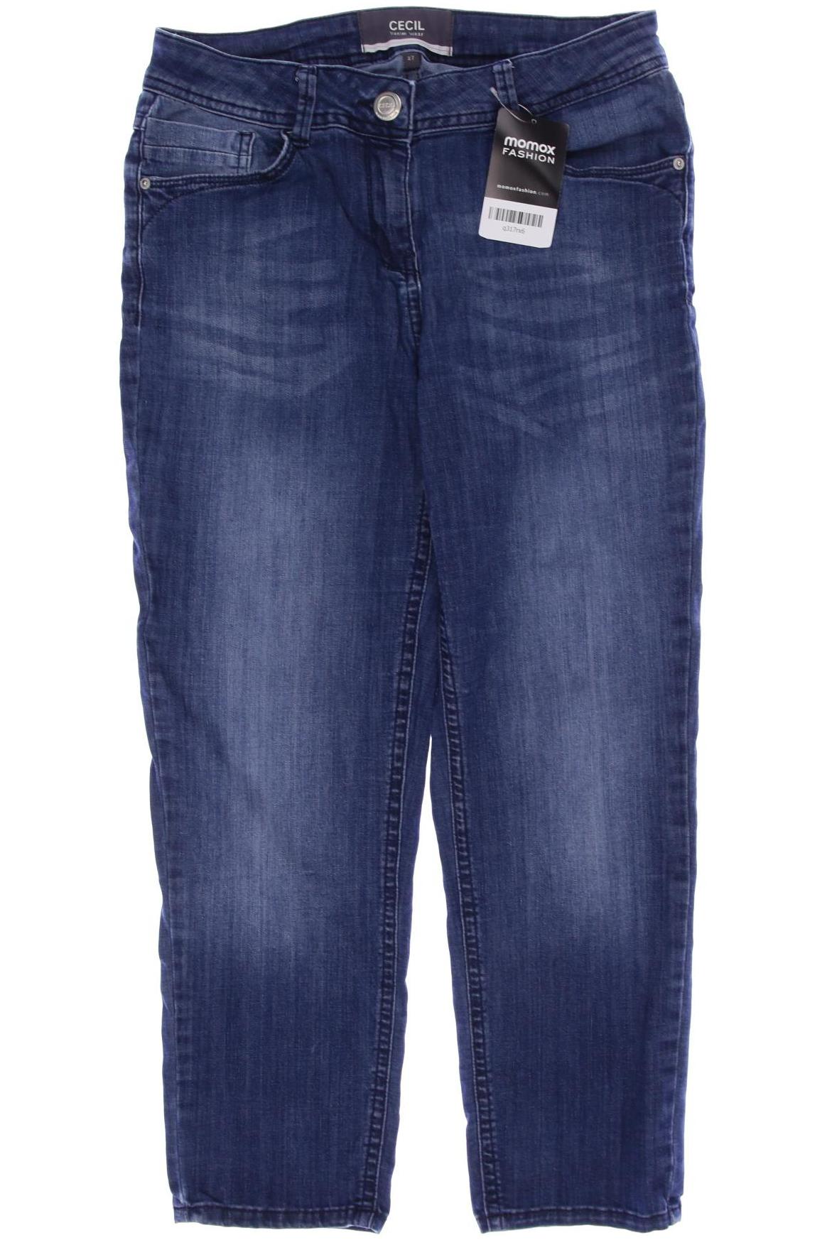 

CECIL Damen Jeans, blau