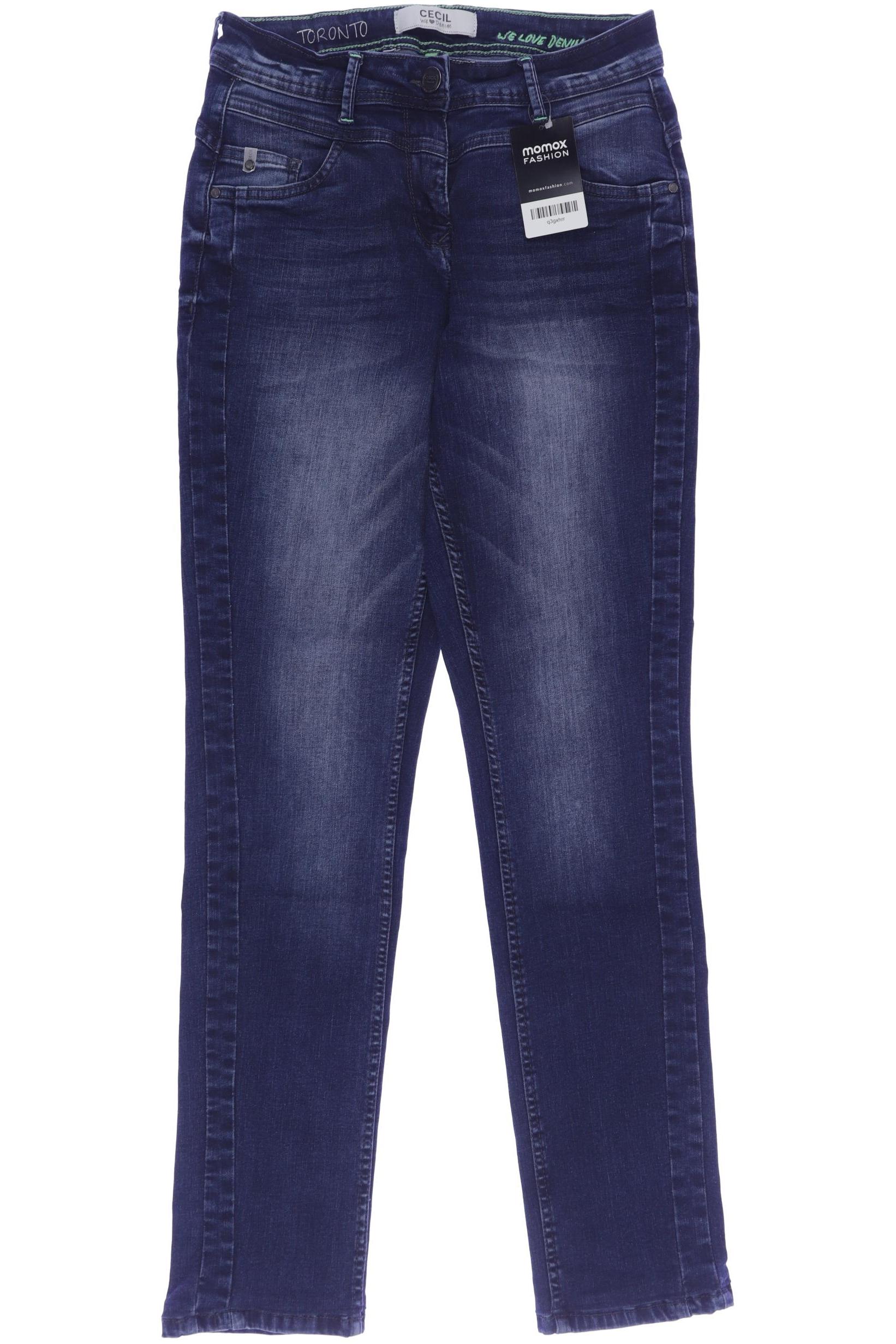 

Cecil Damen Jeans, marineblau, Gr. 28