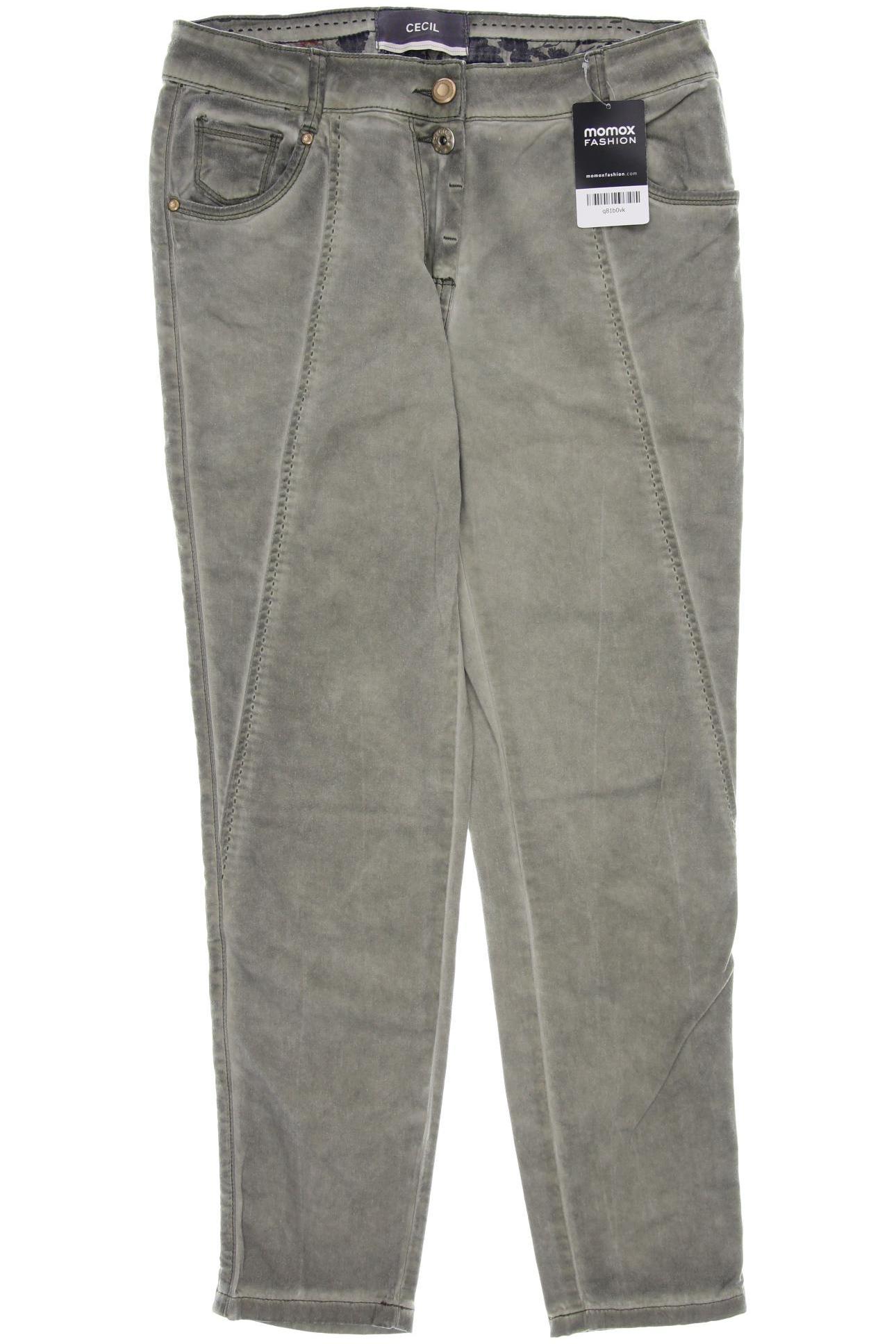 

CECIL Damen Jeans, grün