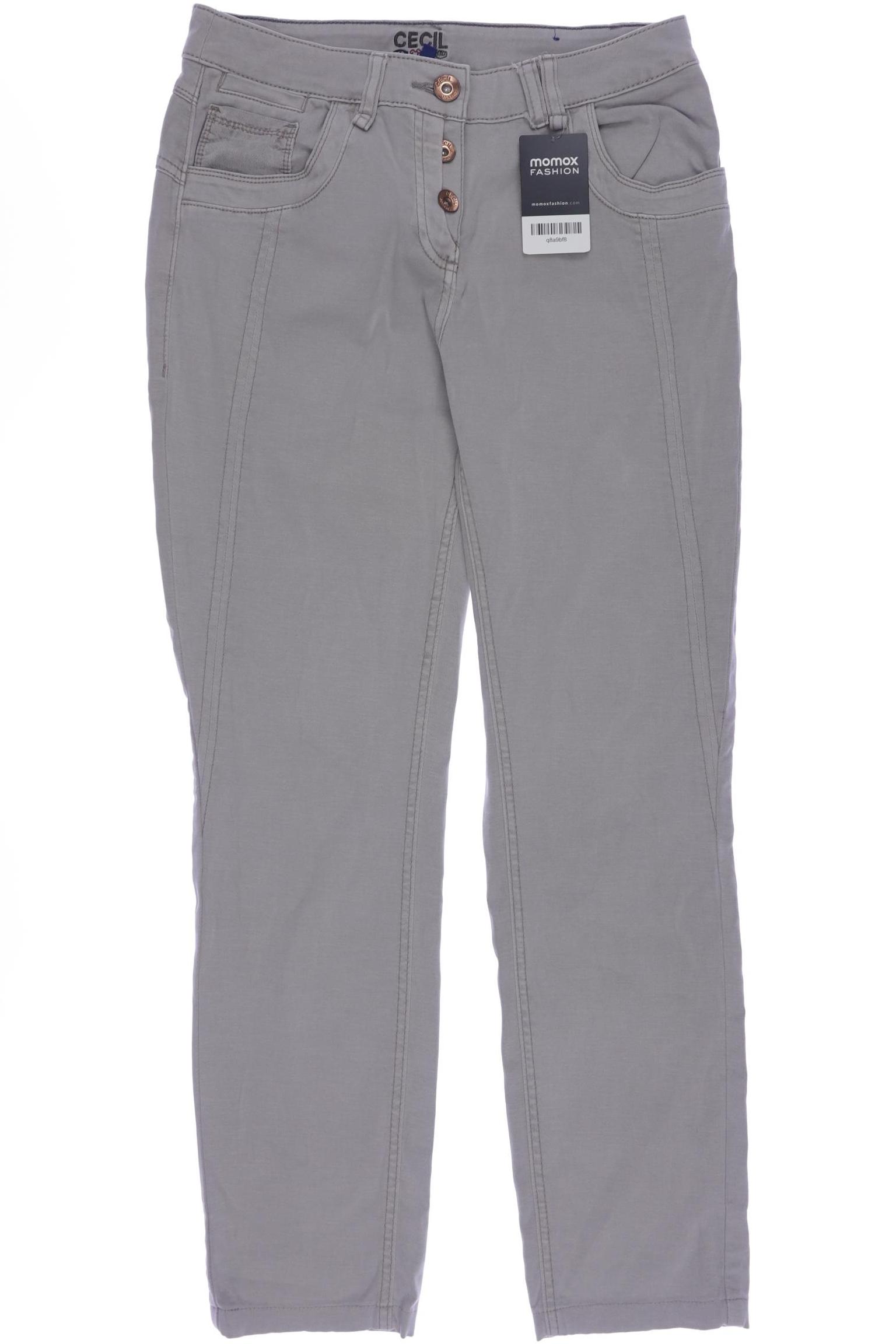 

Cecil Damen Jeans, grau, Gr. 26