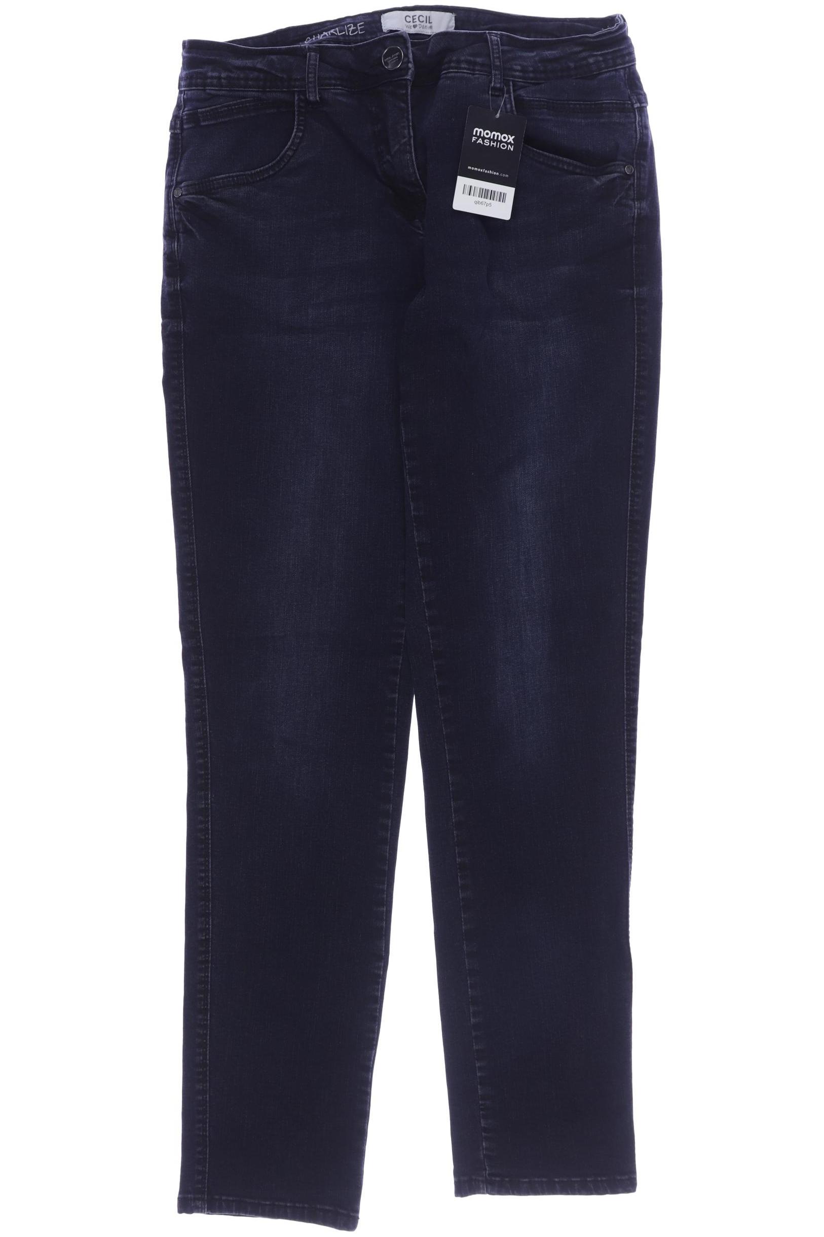 

CECIL Damen Jeans, marineblau