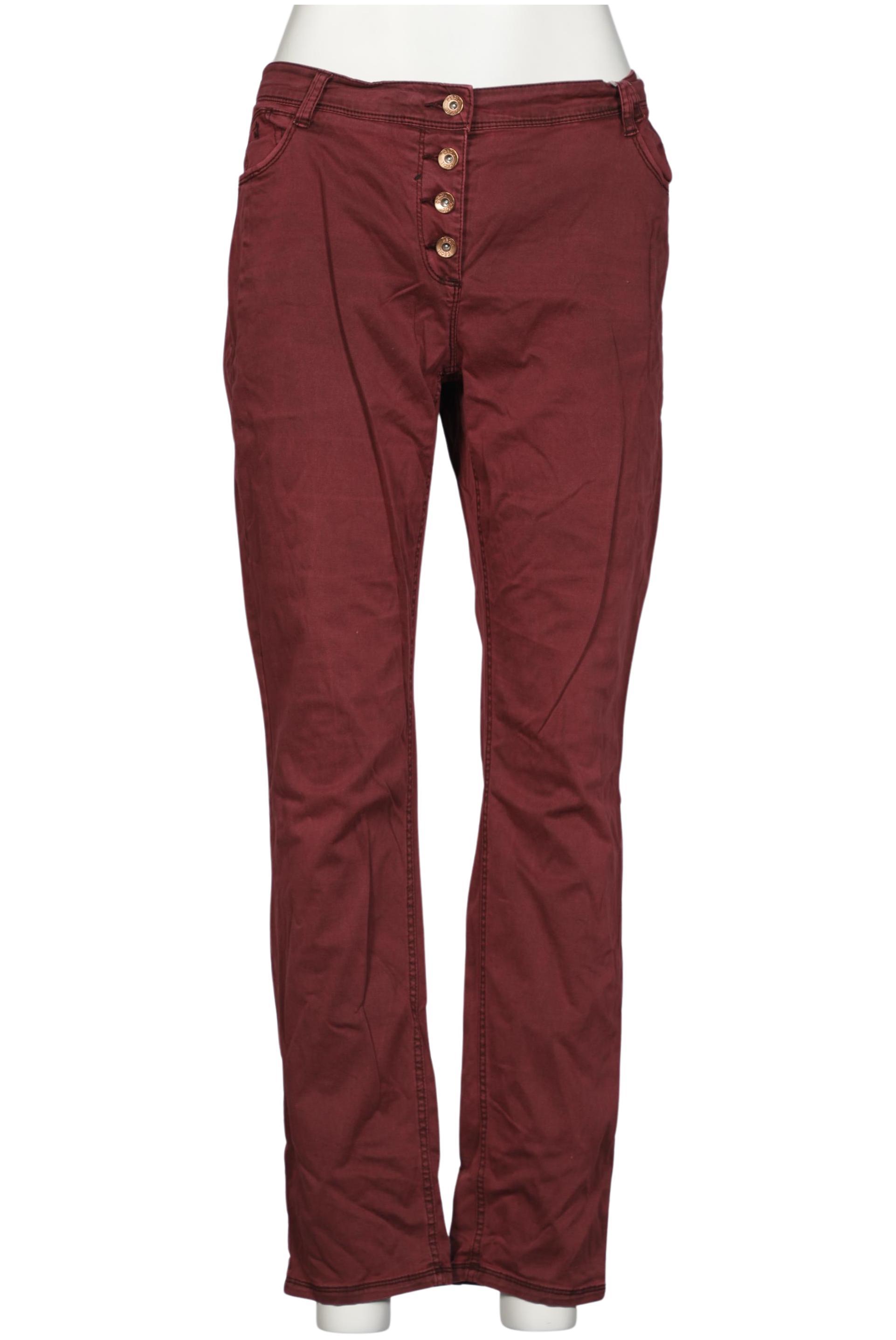 

Cecil Damen Jeans, bordeaux, Gr. 33