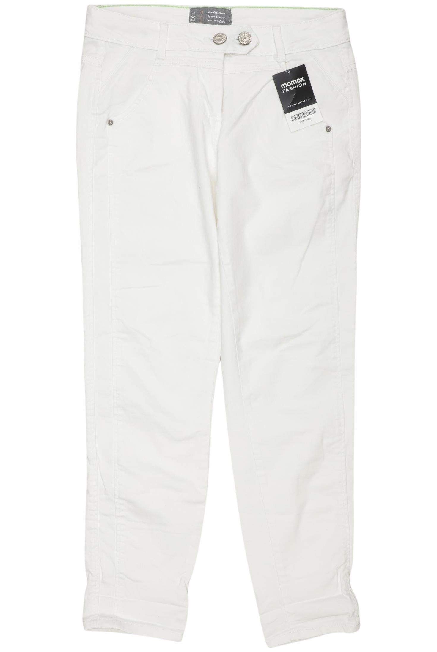 

Cecil Damen Jeans, weiß, Gr. 26