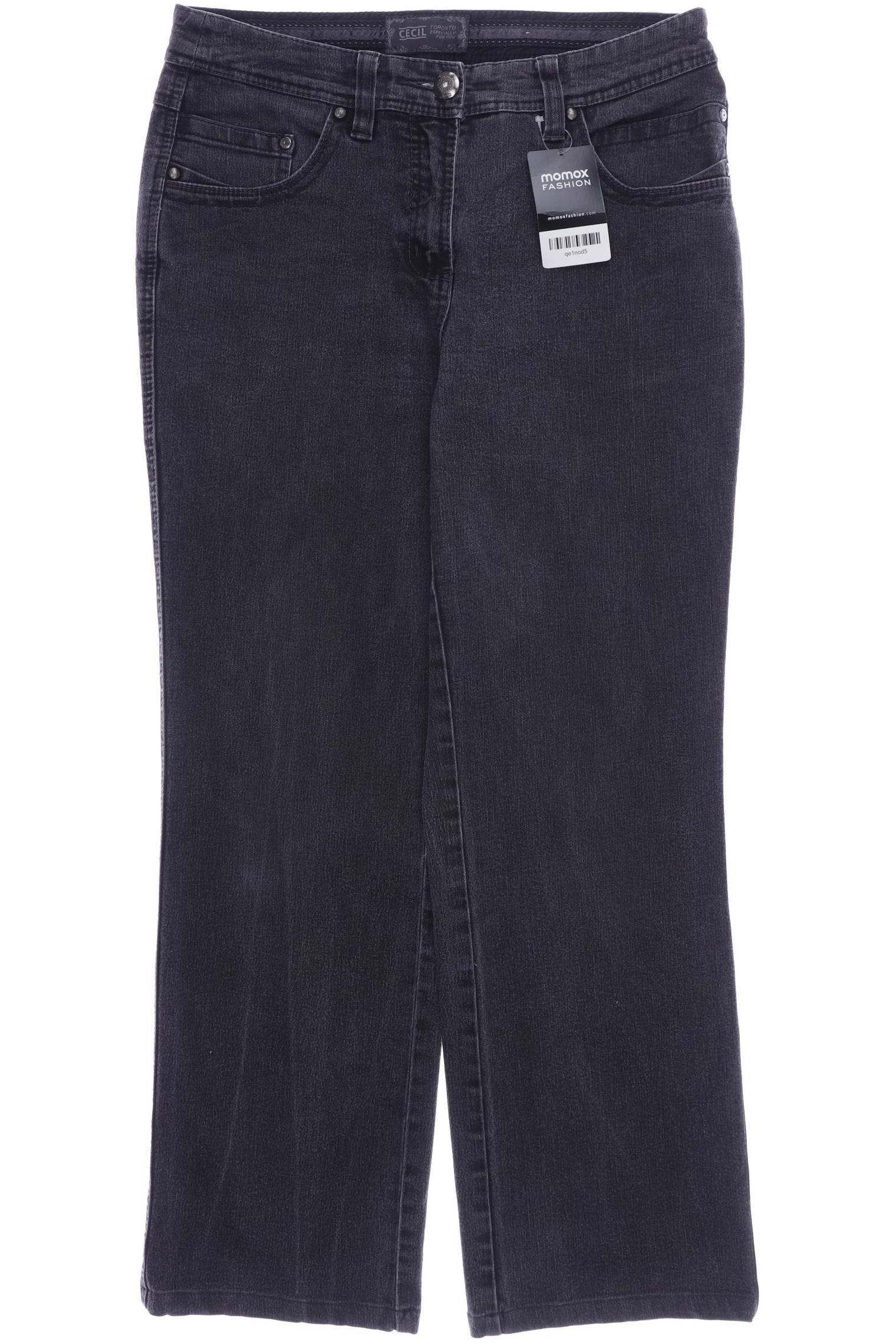 

CECIL Damen Jeans, grau