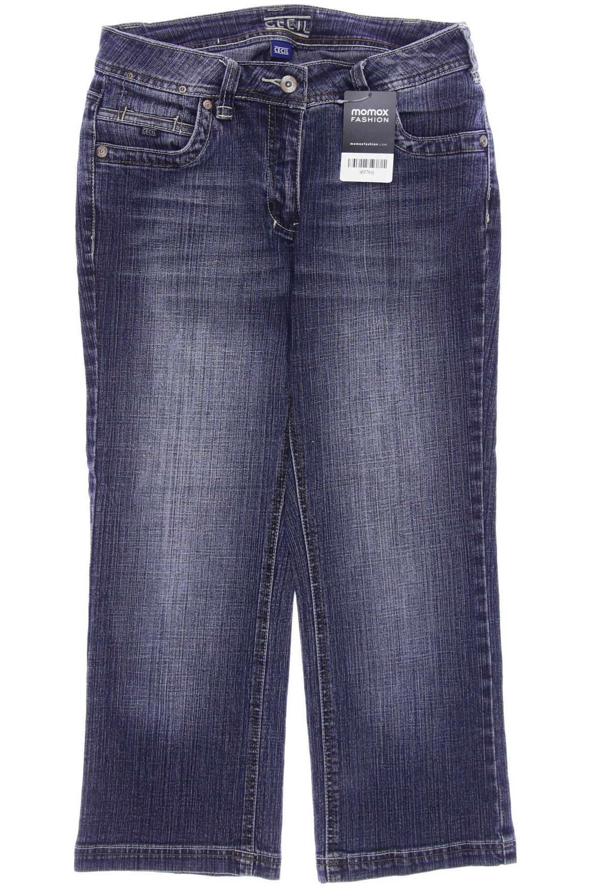 

CECIL Damen Jeans, marineblau