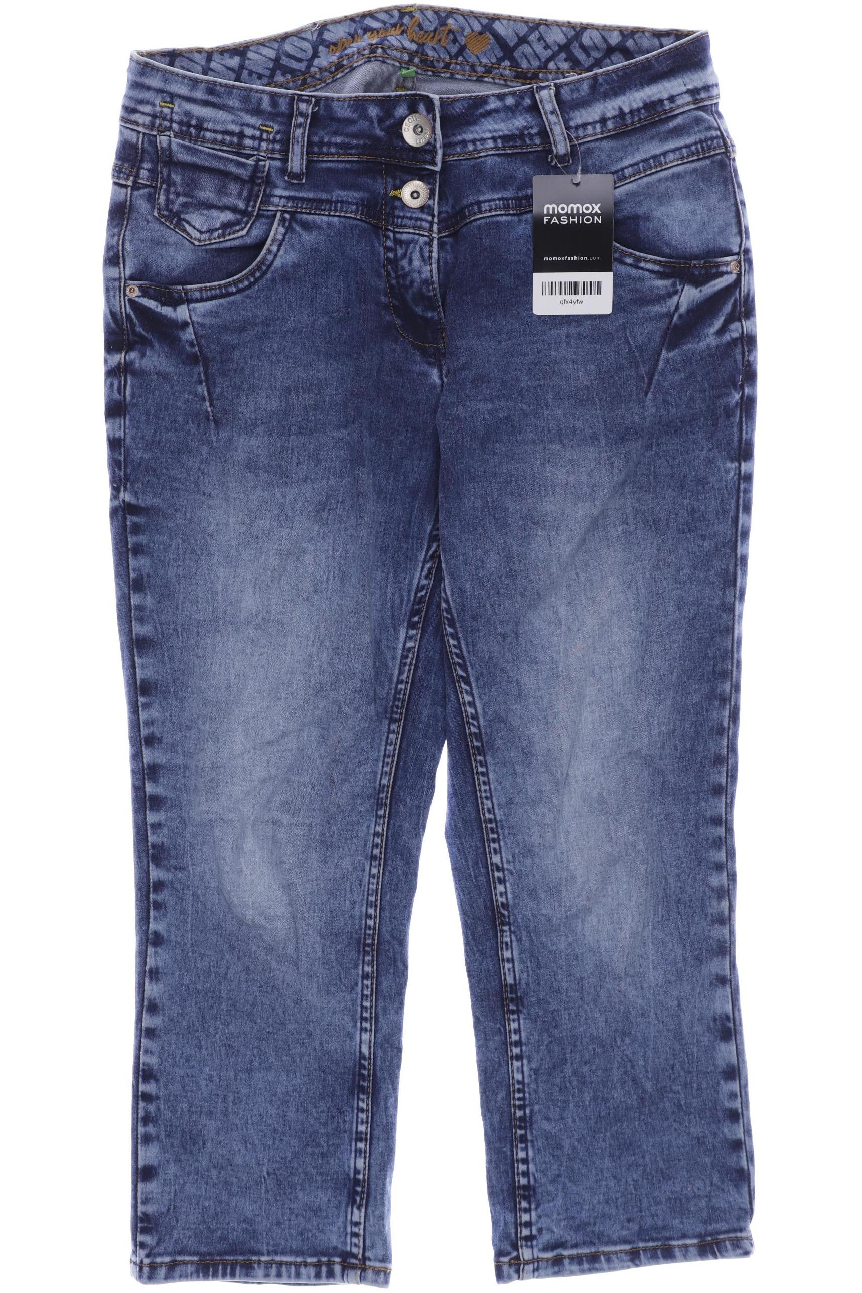 

CECIL Damen Jeans, marineblau