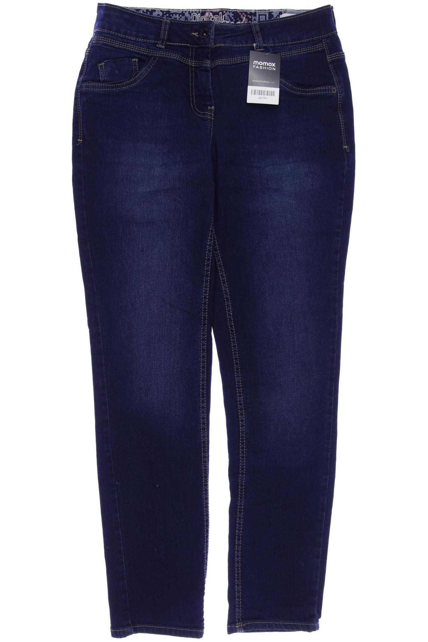 

CECIL Damen Jeans, marineblau