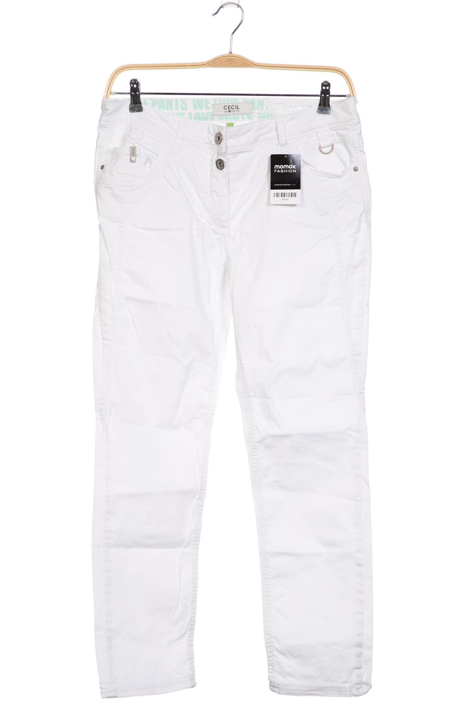 

Cecil Damen Jeans, weiß, Gr. 31