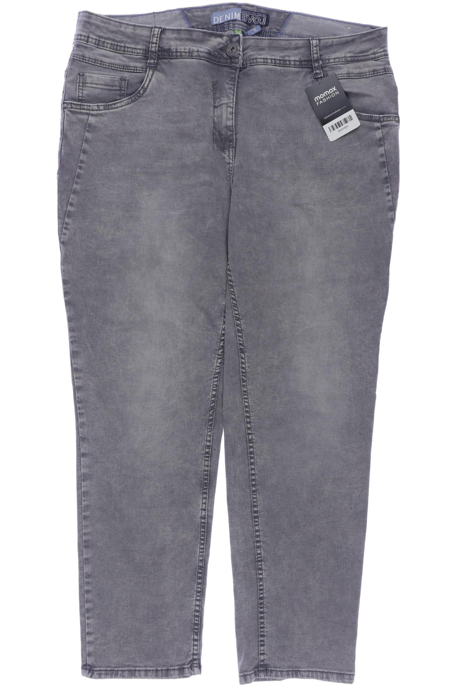 

Cecil Damen Jeans, grau, Gr. 48