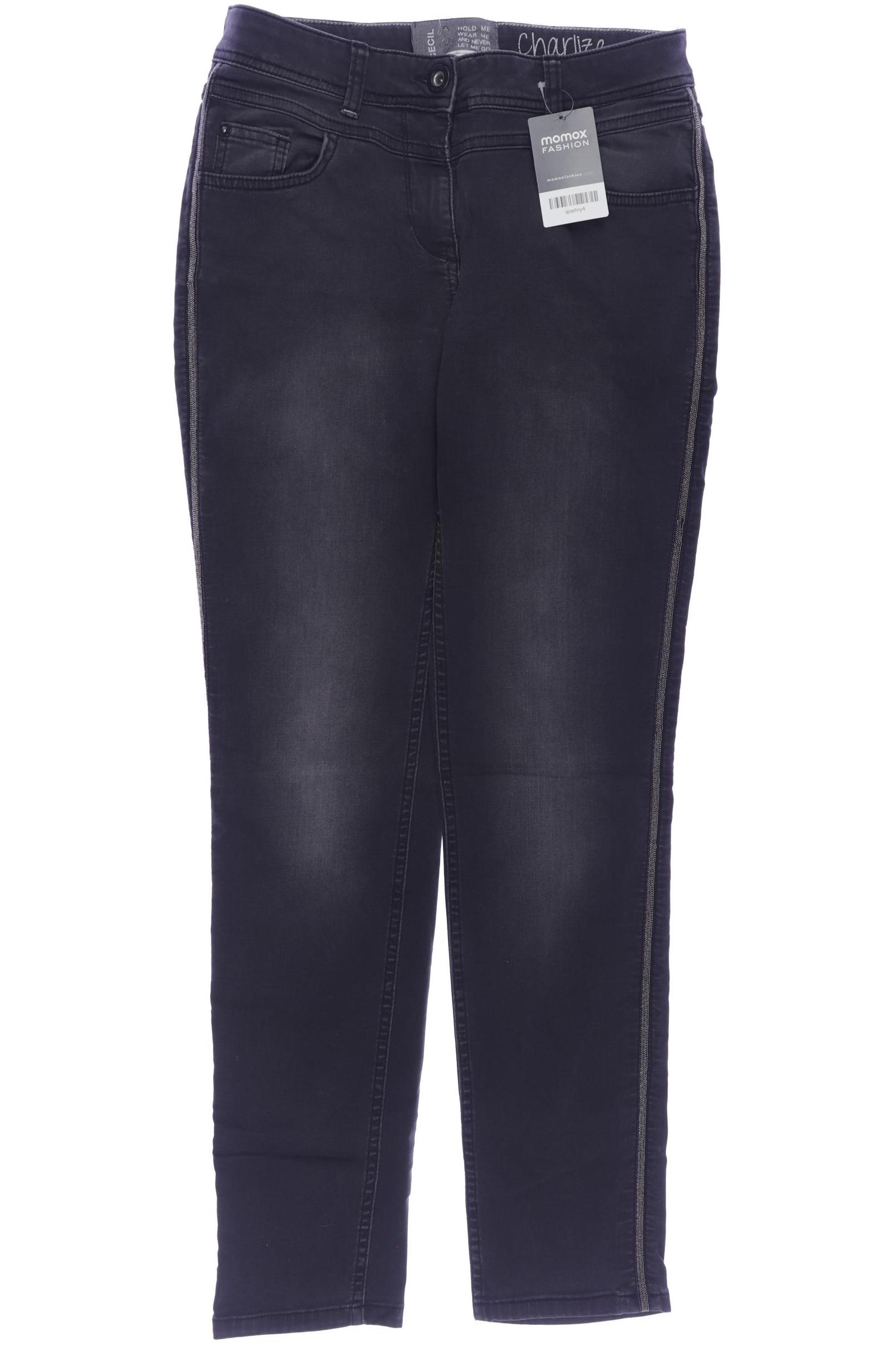 

Cecil Damen Jeans, grau, Gr. 30