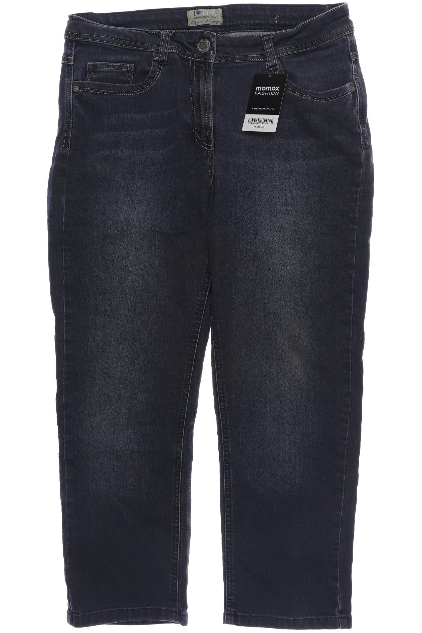

CECIL Damen Jeans, marineblau