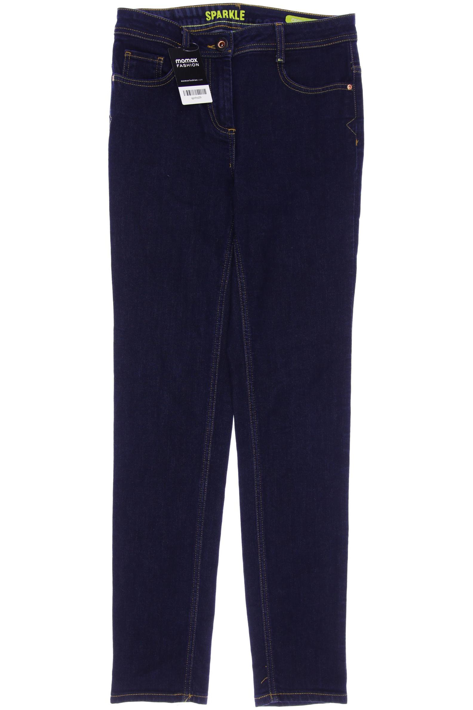 

CECIL Damen Jeans, marineblau