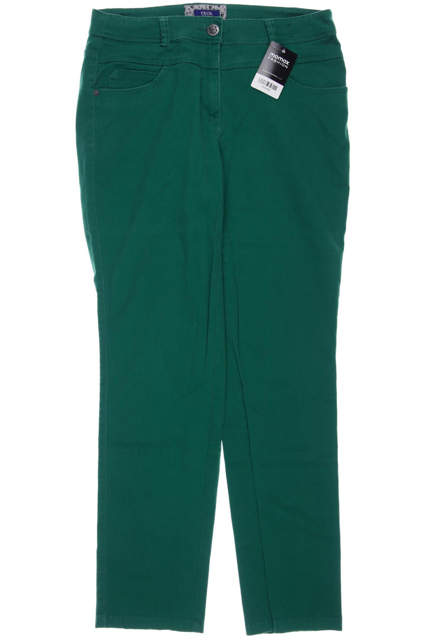 

Cecil Damen Jeans, grün, Gr. 32