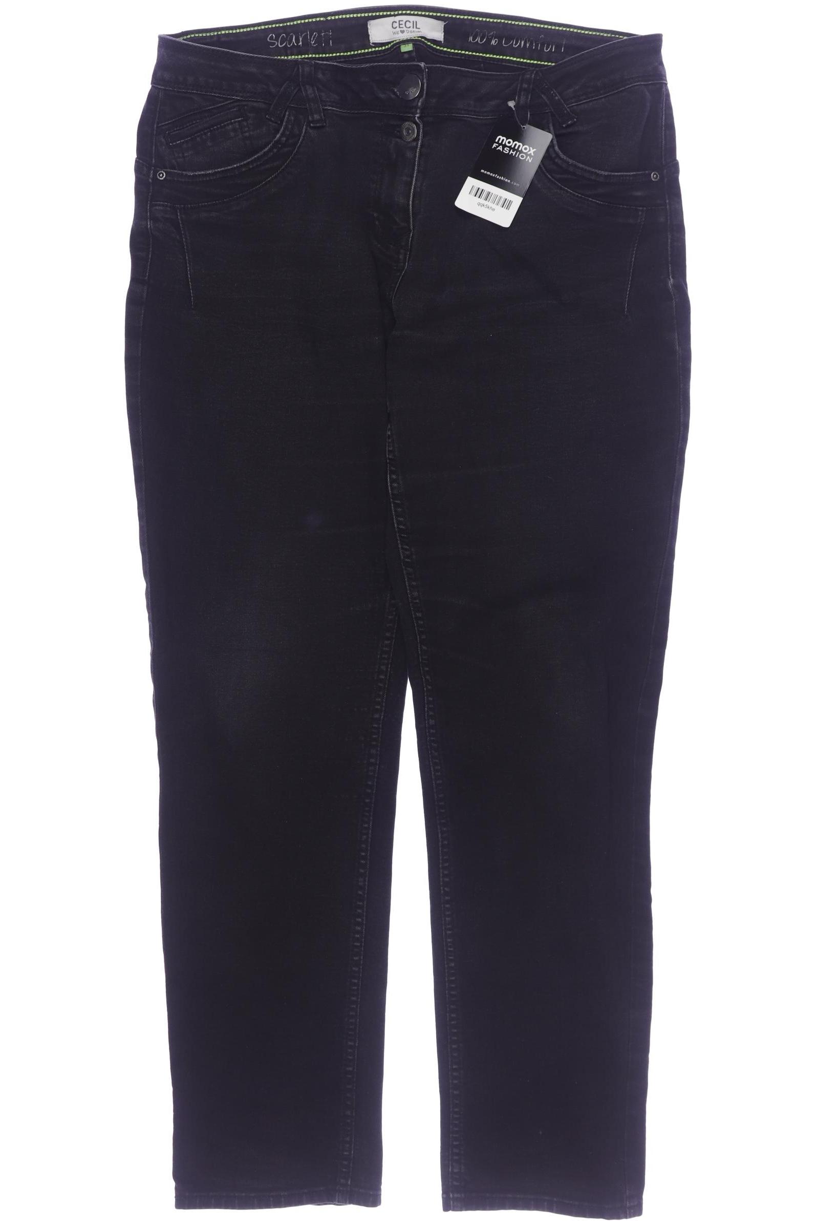 

Cecil Damen Jeans, schwarz, Gr. 31