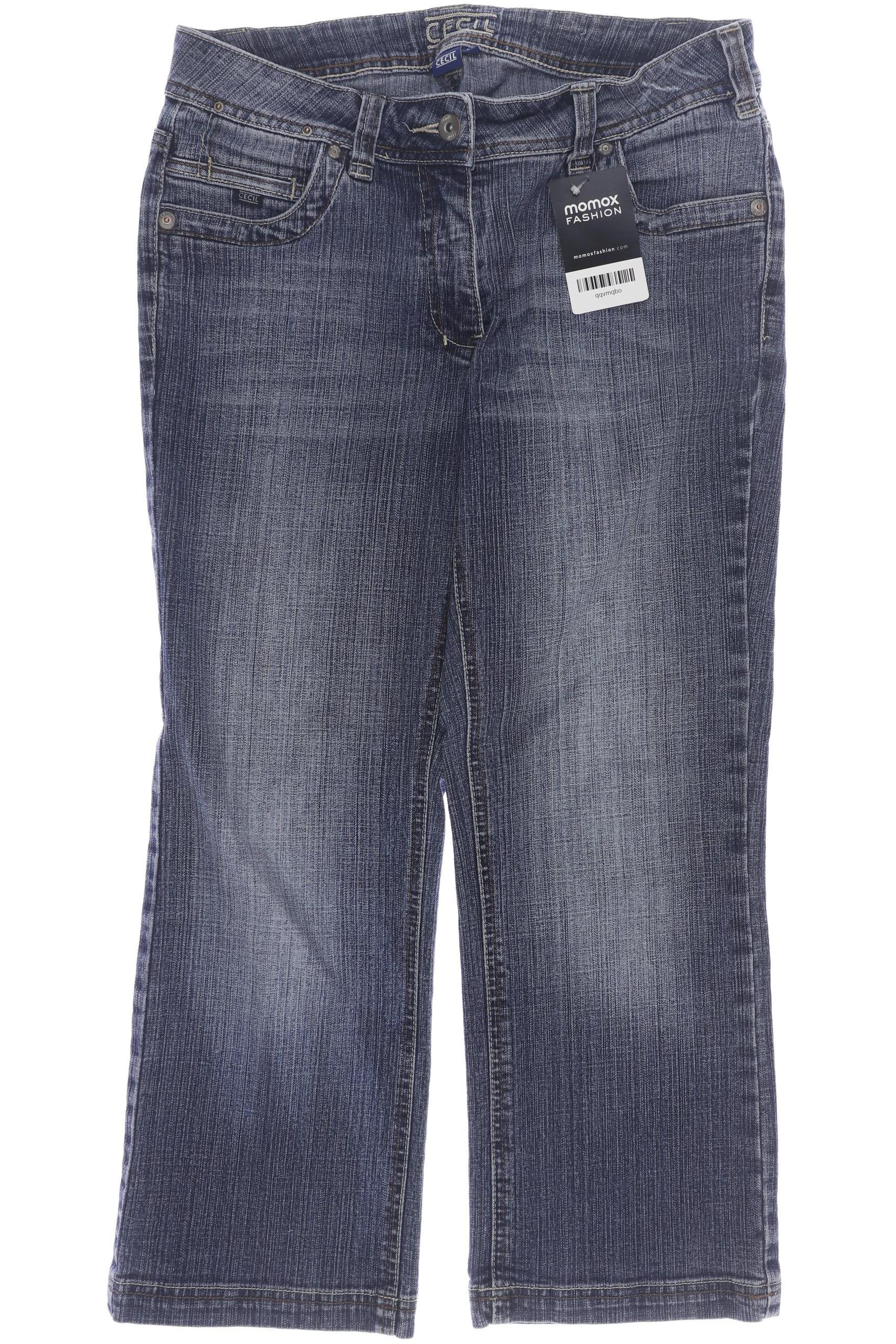 

CECIL Damen Jeans, blau