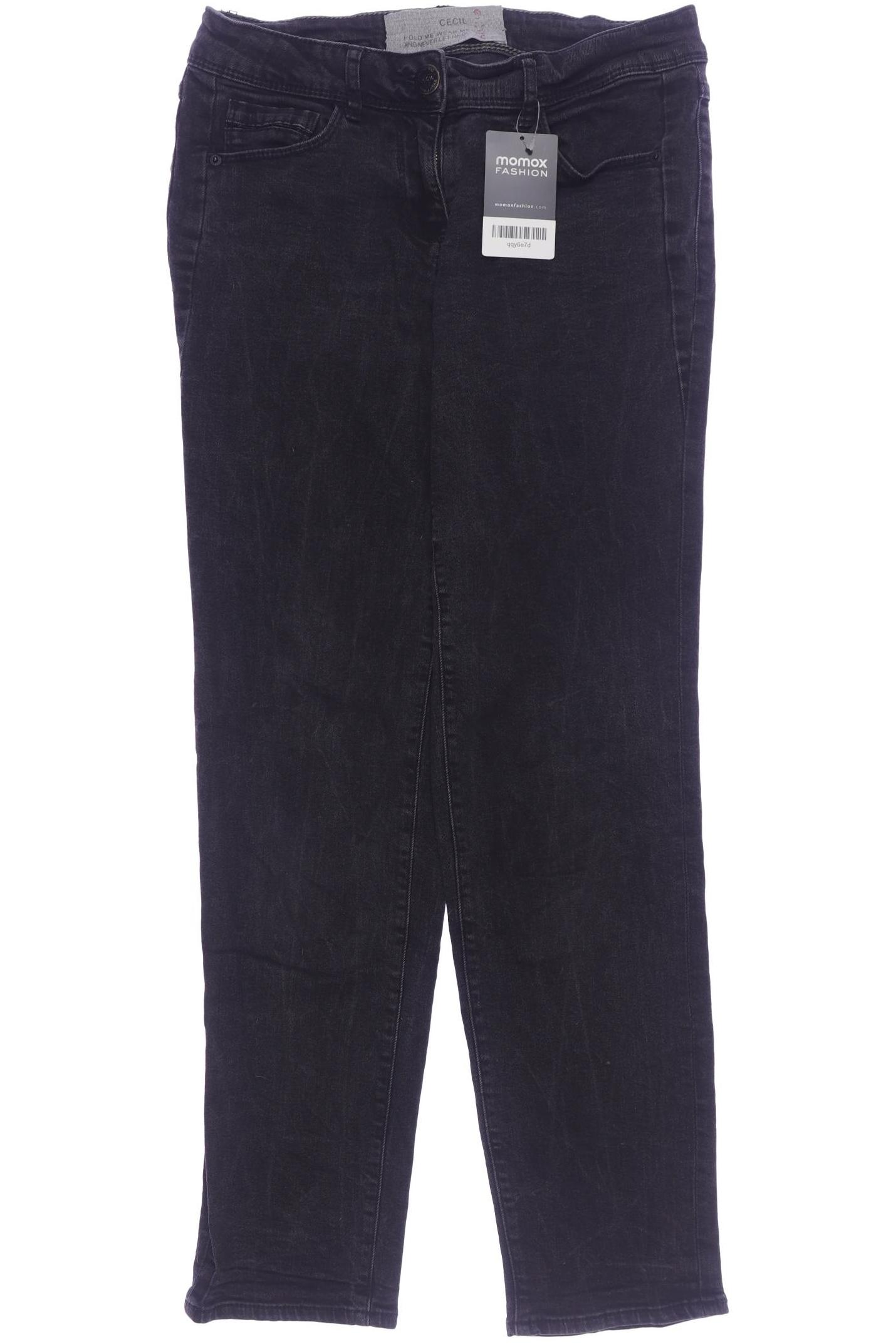 

Cecil Damen Jeans, schwarz, Gr. 27