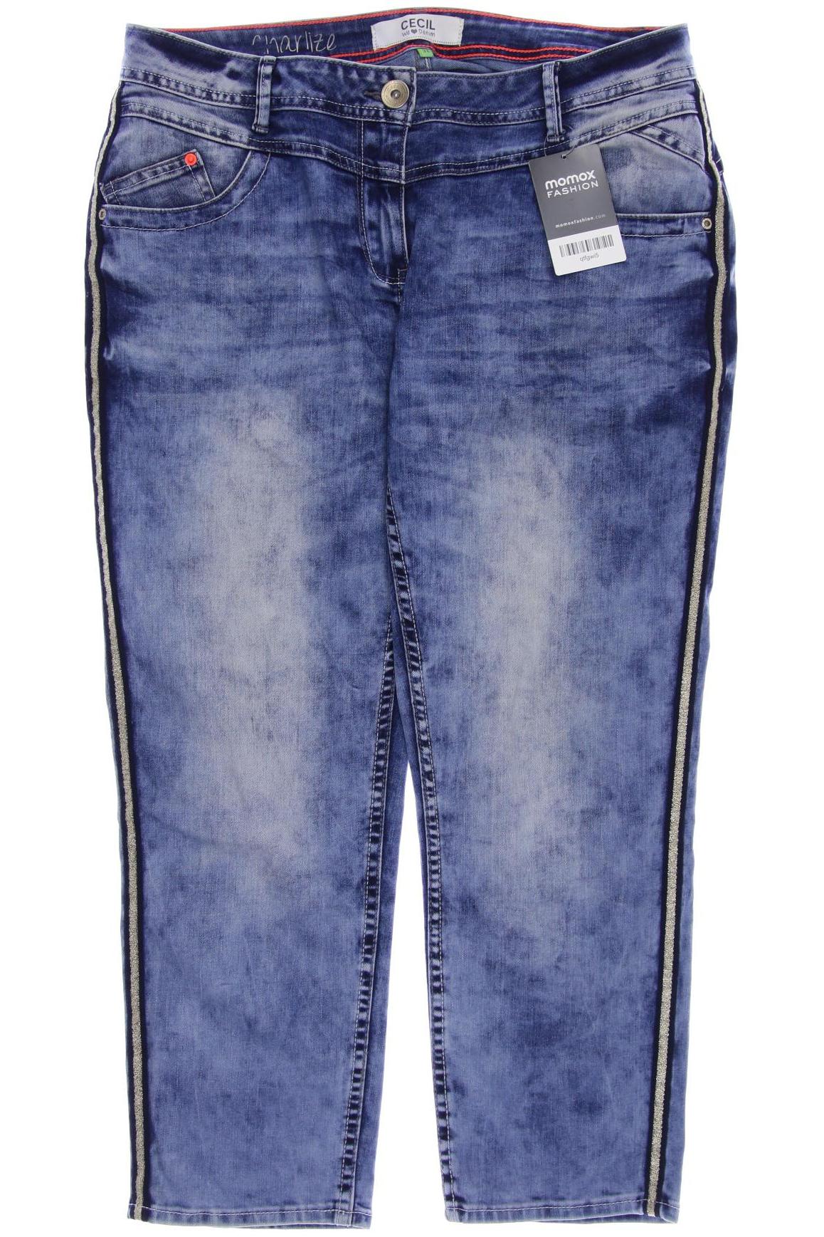 

CECIL Damen Jeans, blau