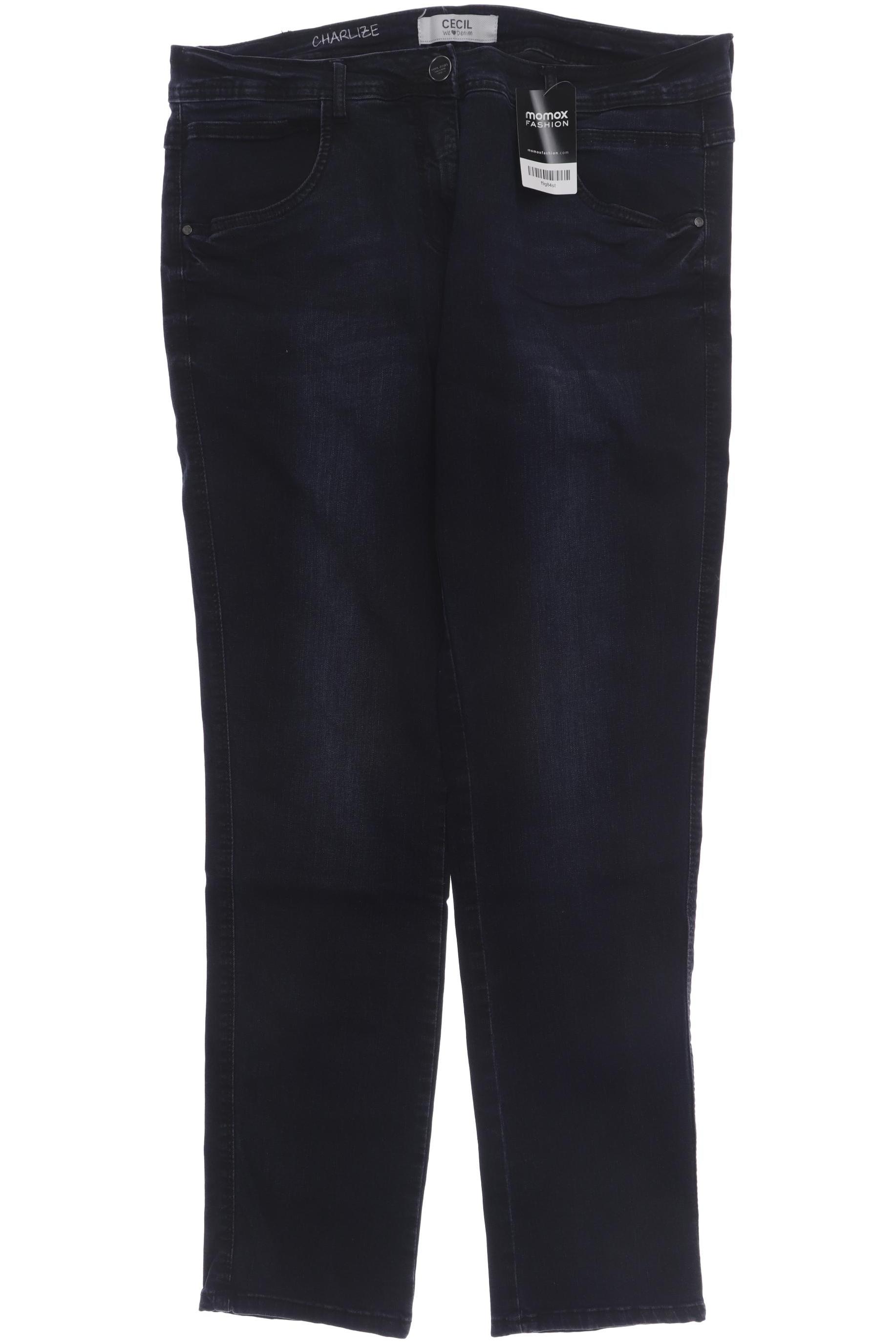 

CECIL Damen Jeans, marineblau