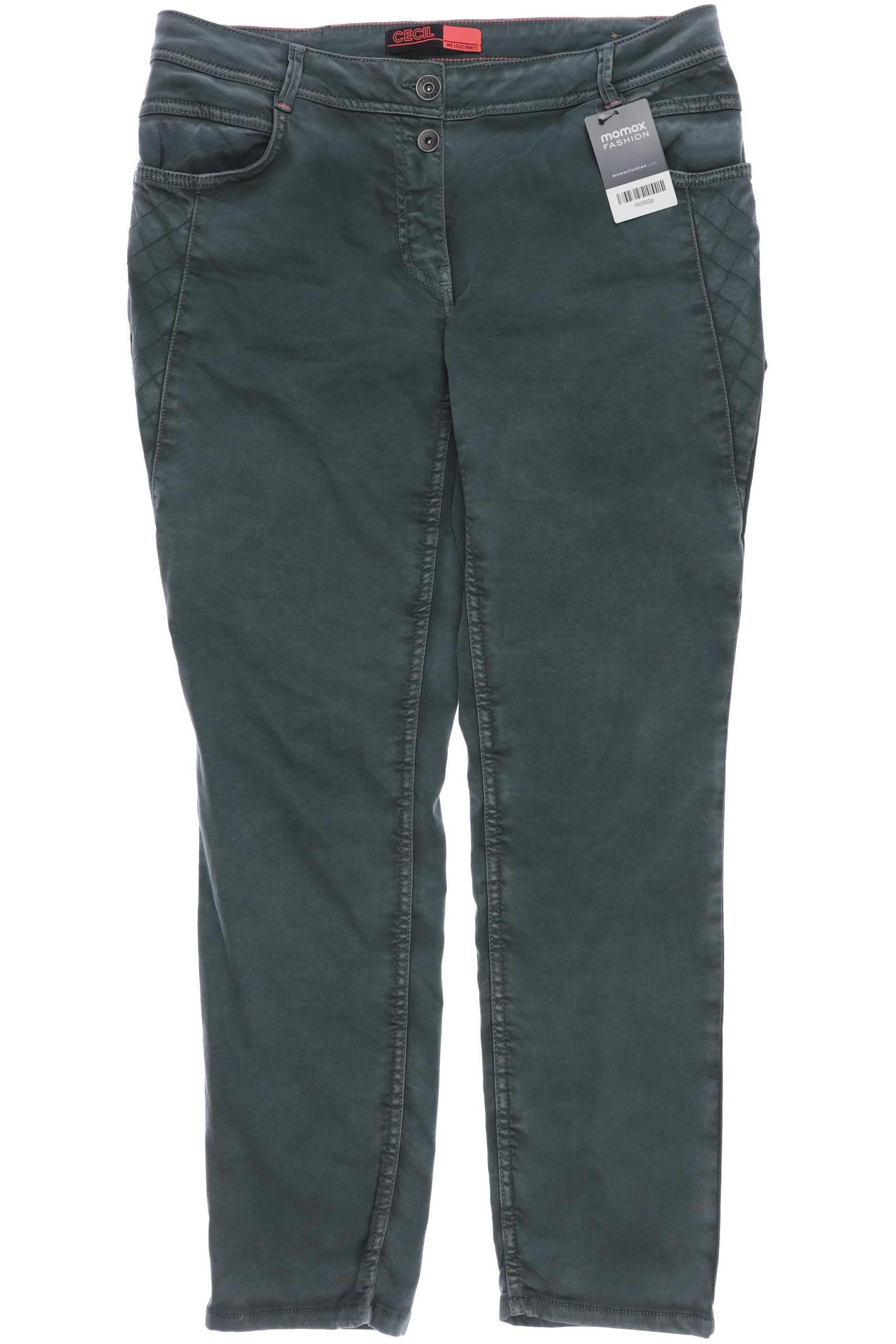 

Cecil Damen Jeans, grün, Gr. 32