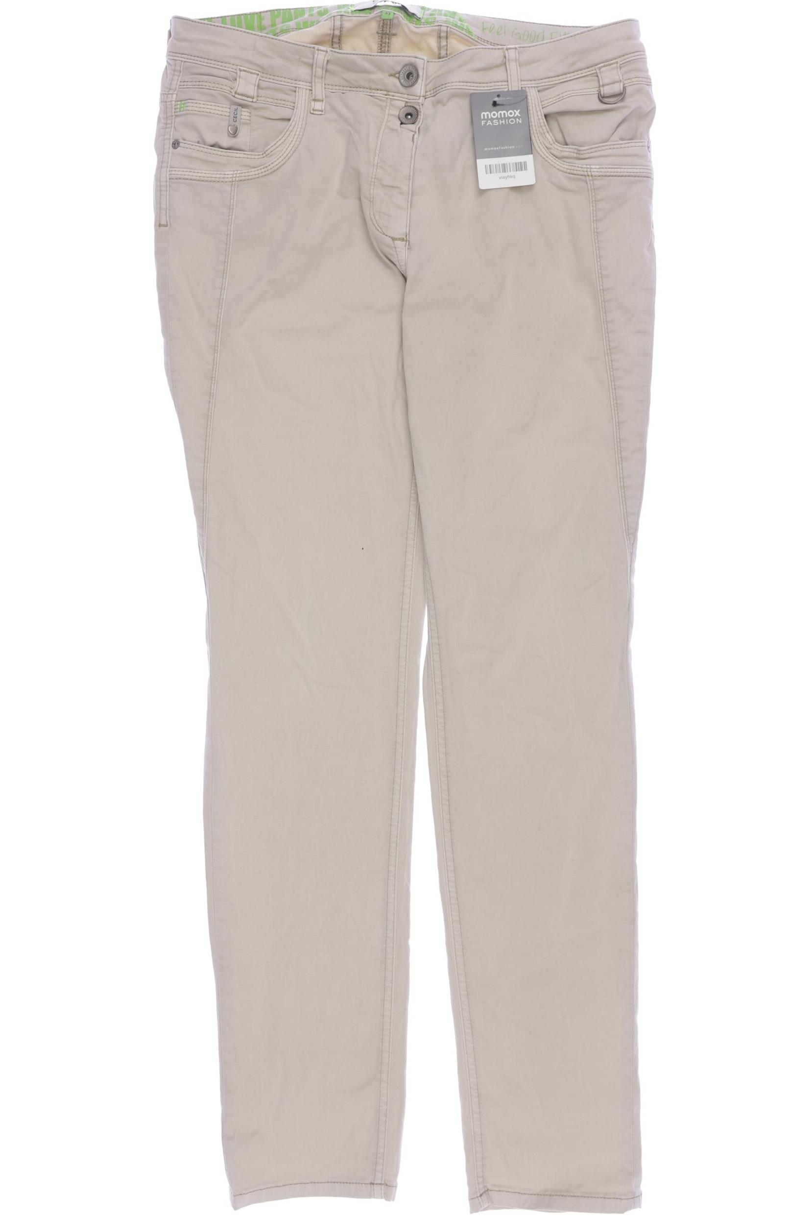 

Cecil Damen Jeans, beige, Gr. 33