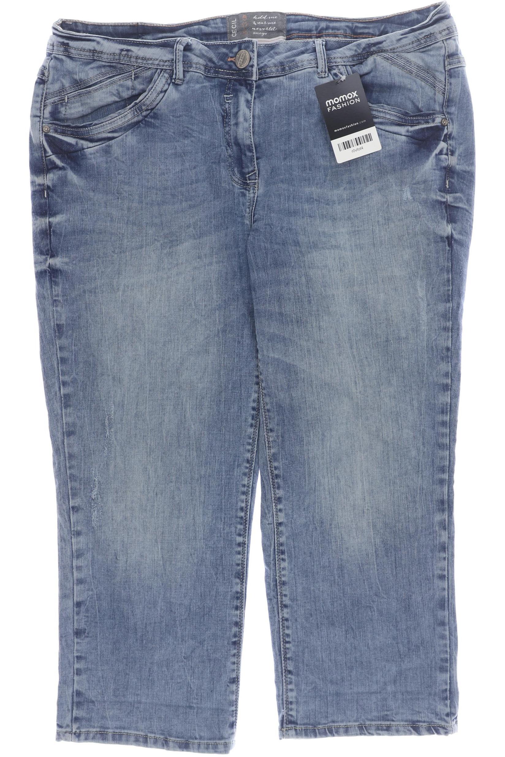 

CECIL Damen Jeans, blau