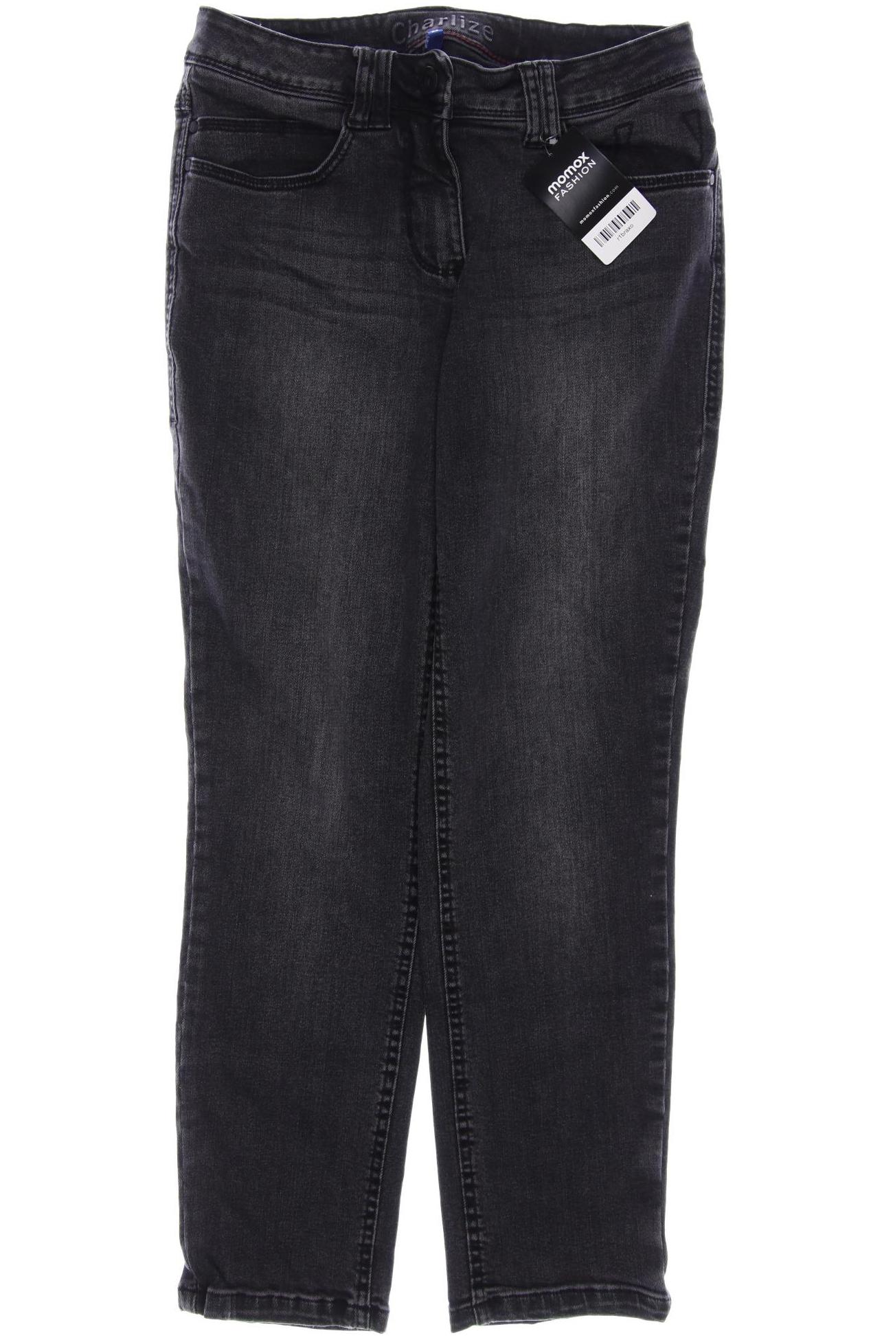 

CECIL Damen Jeans, grau