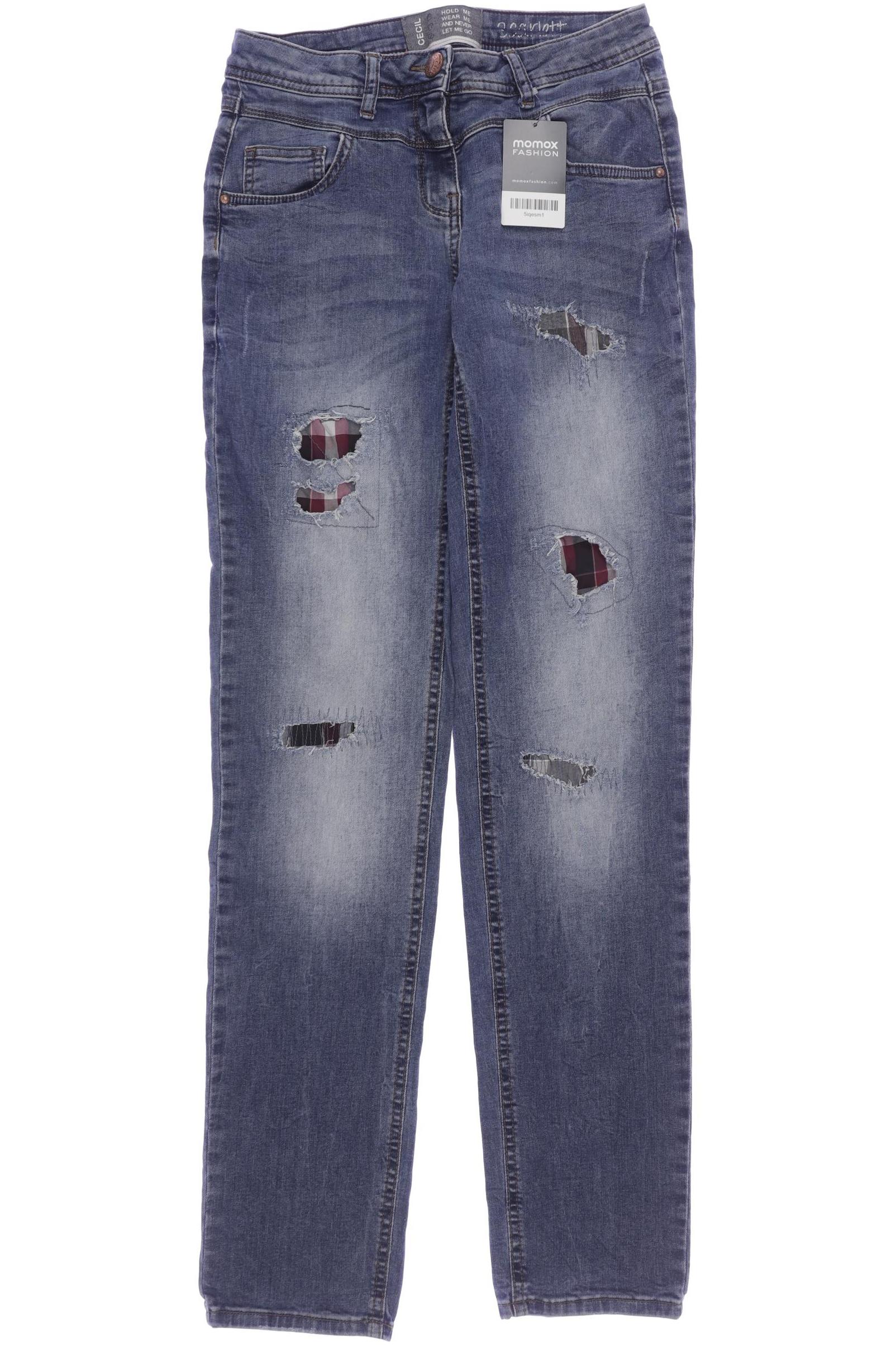 

Cecil Damen Jeans, blau, Gr. 27