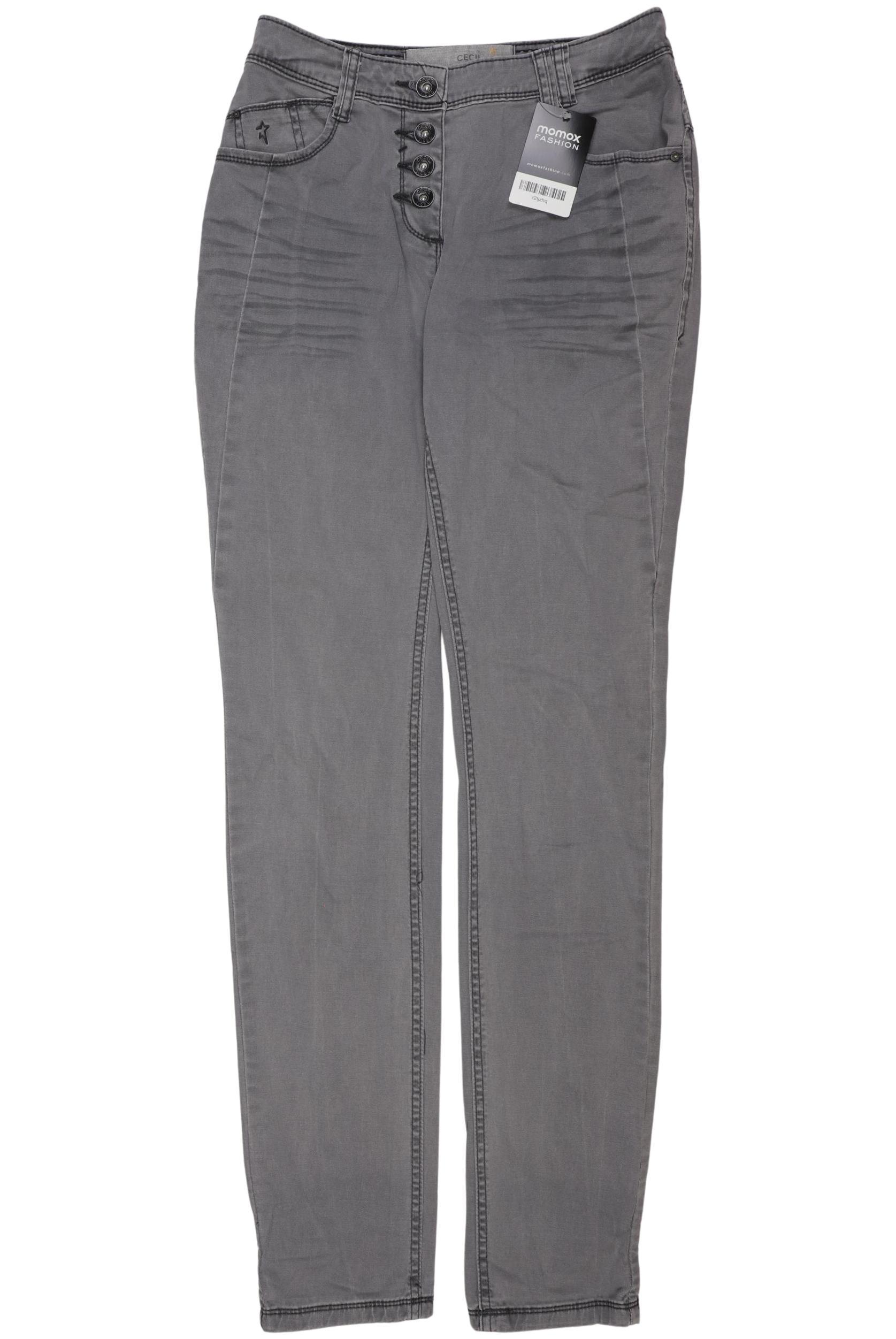 

Cecil Damen Jeans, grau, Gr. 25