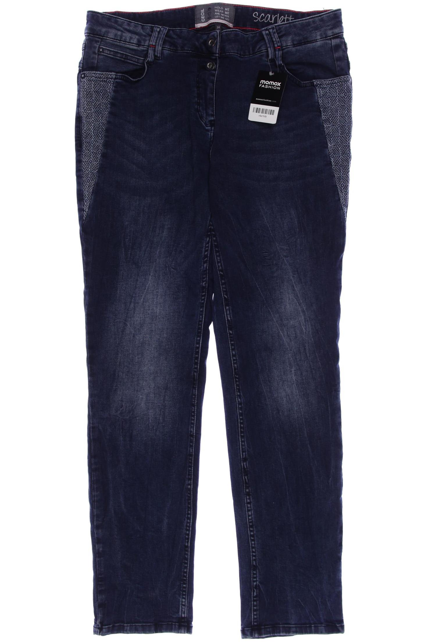 

Cecil Damen Jeans, marineblau, Gr. 44