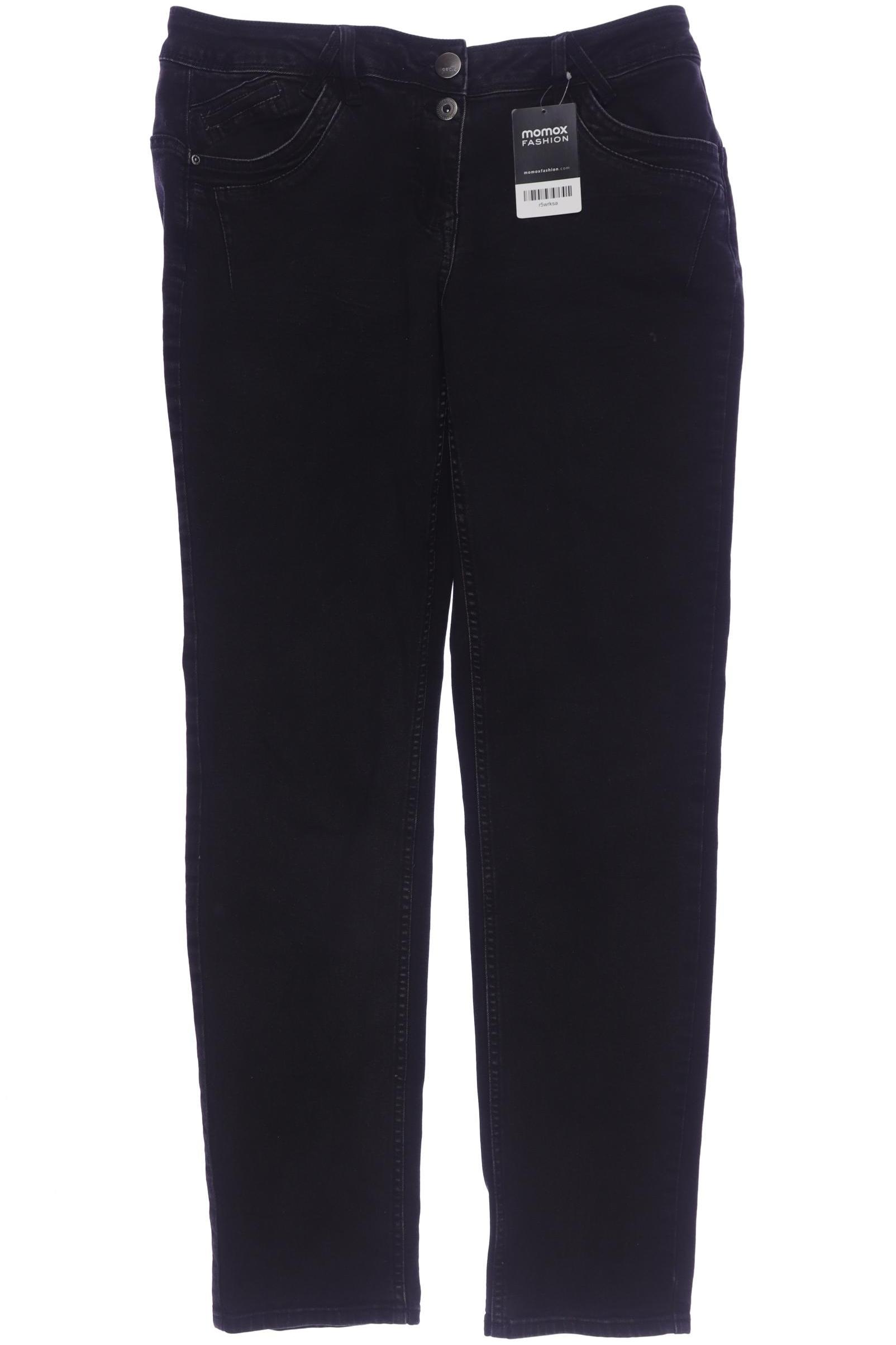 

Cecil Damen Jeans, schwarz, Gr. 30