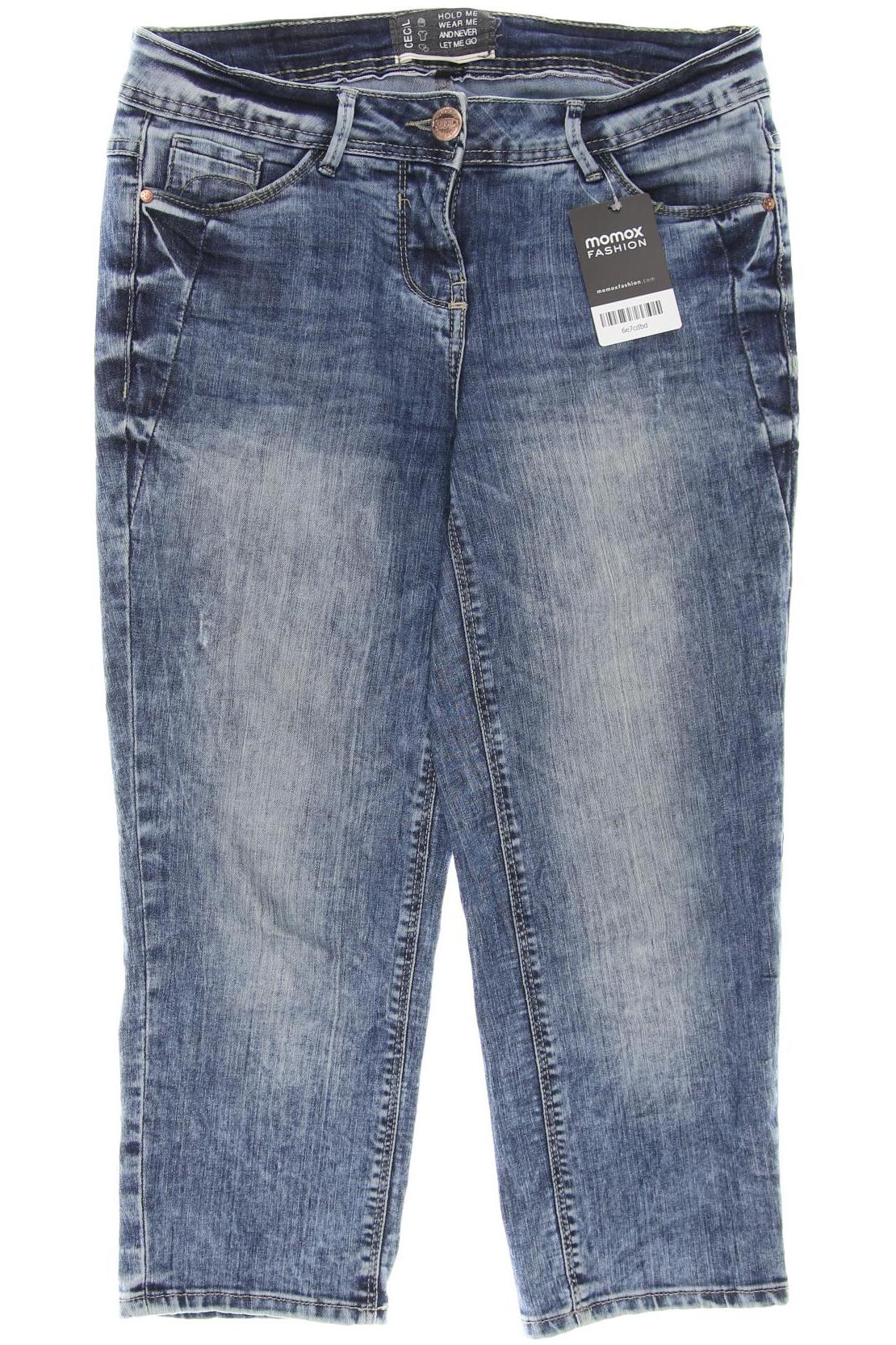 

CECIL Damen Jeans, marineblau