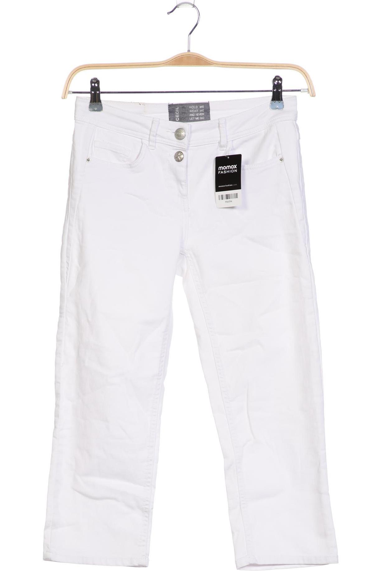 

Cecil Damen Jeans, weiß, Gr. 27