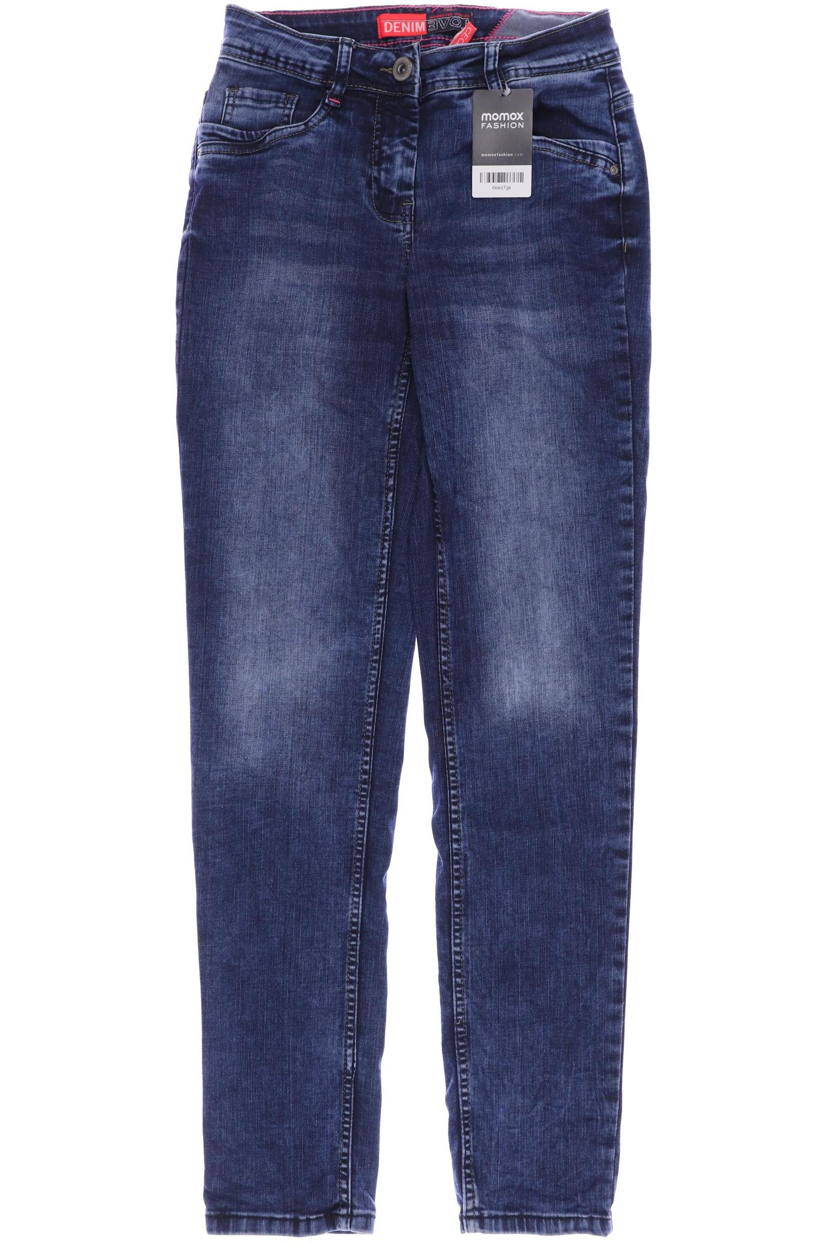 

CECIL Damen Jeans, blau