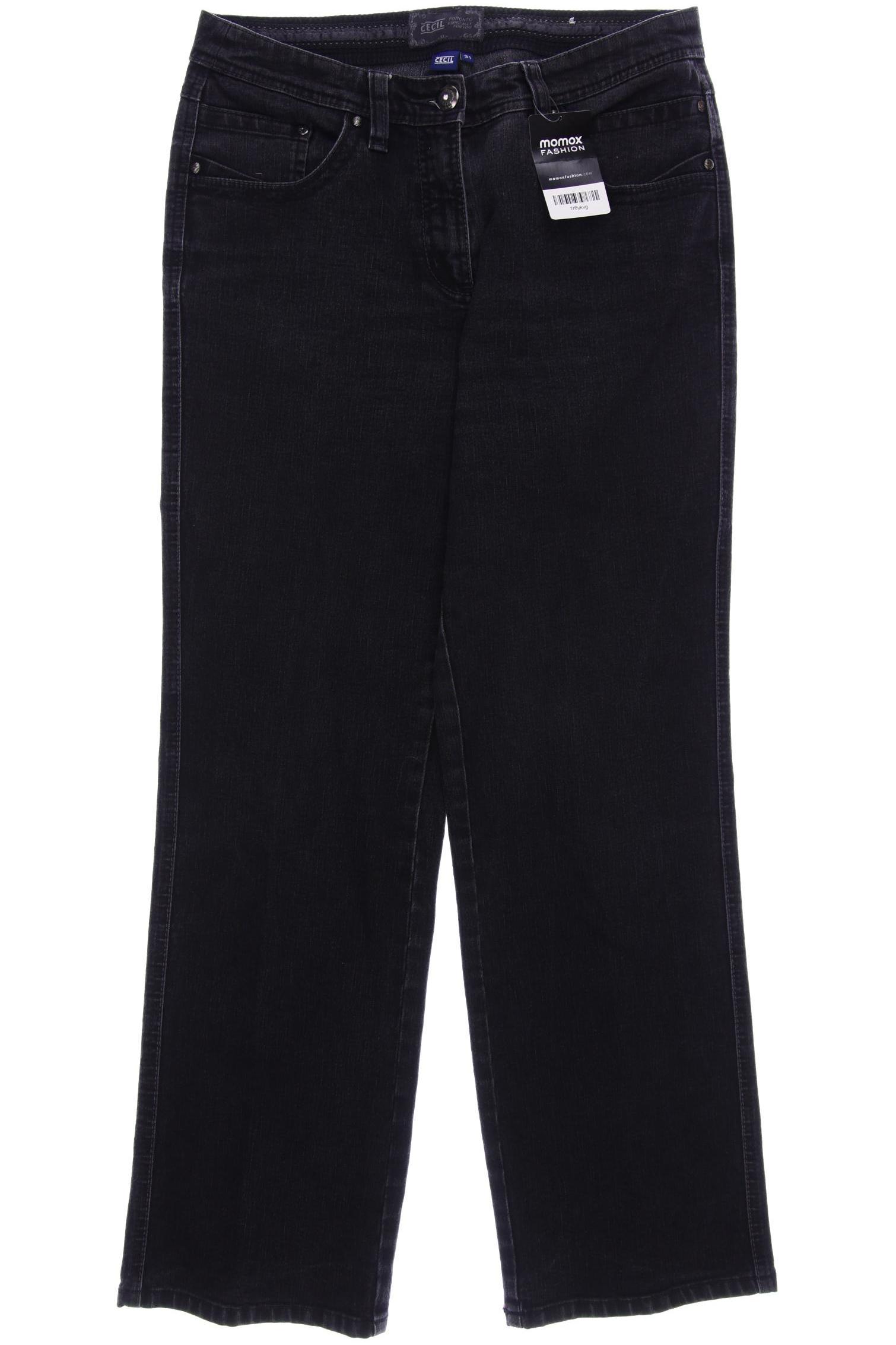 

Cecil Damen Jeans, schwarz, Gr. 31