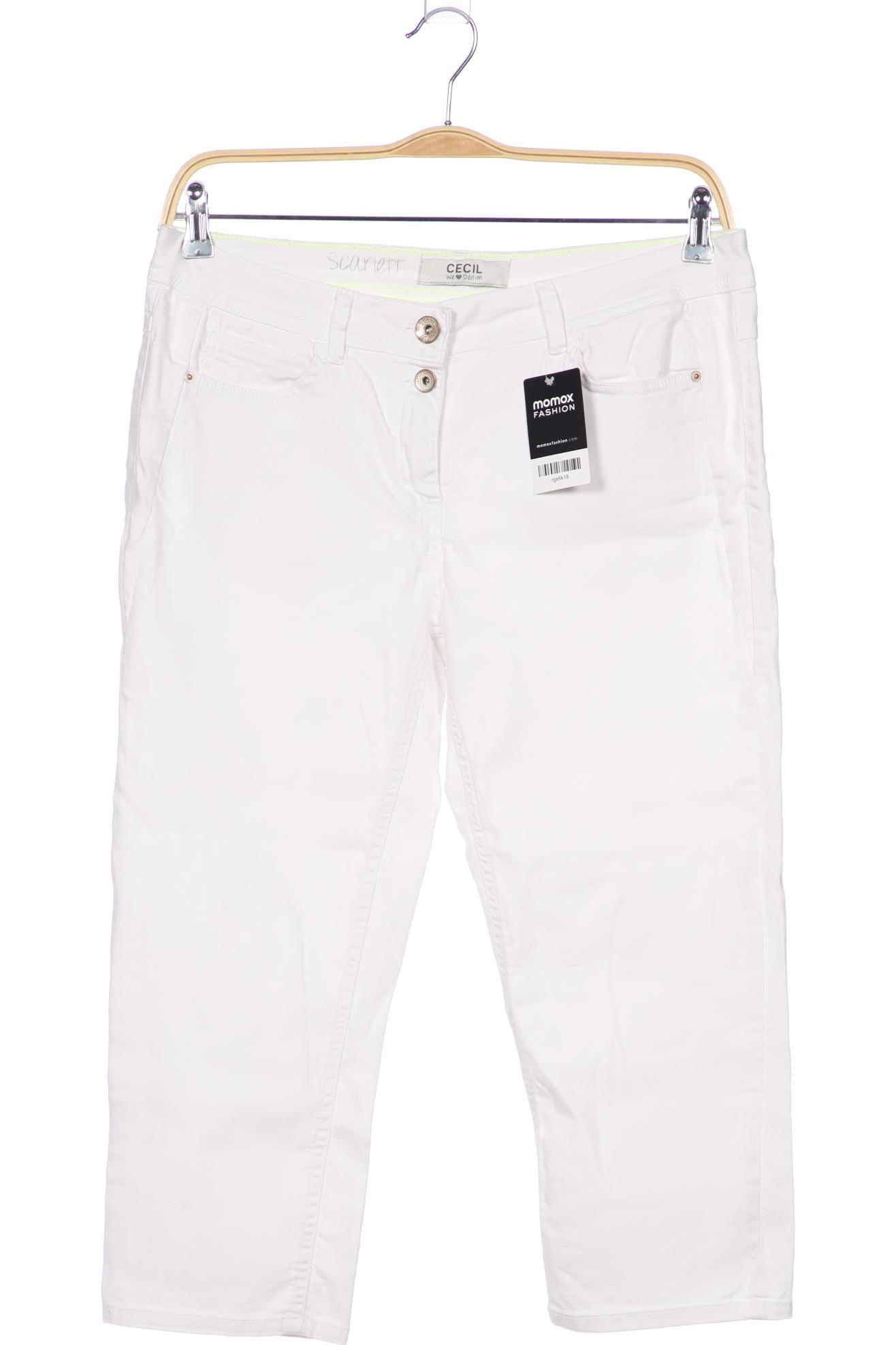 

Cecil Damen Jeans, weiß, Gr. 33