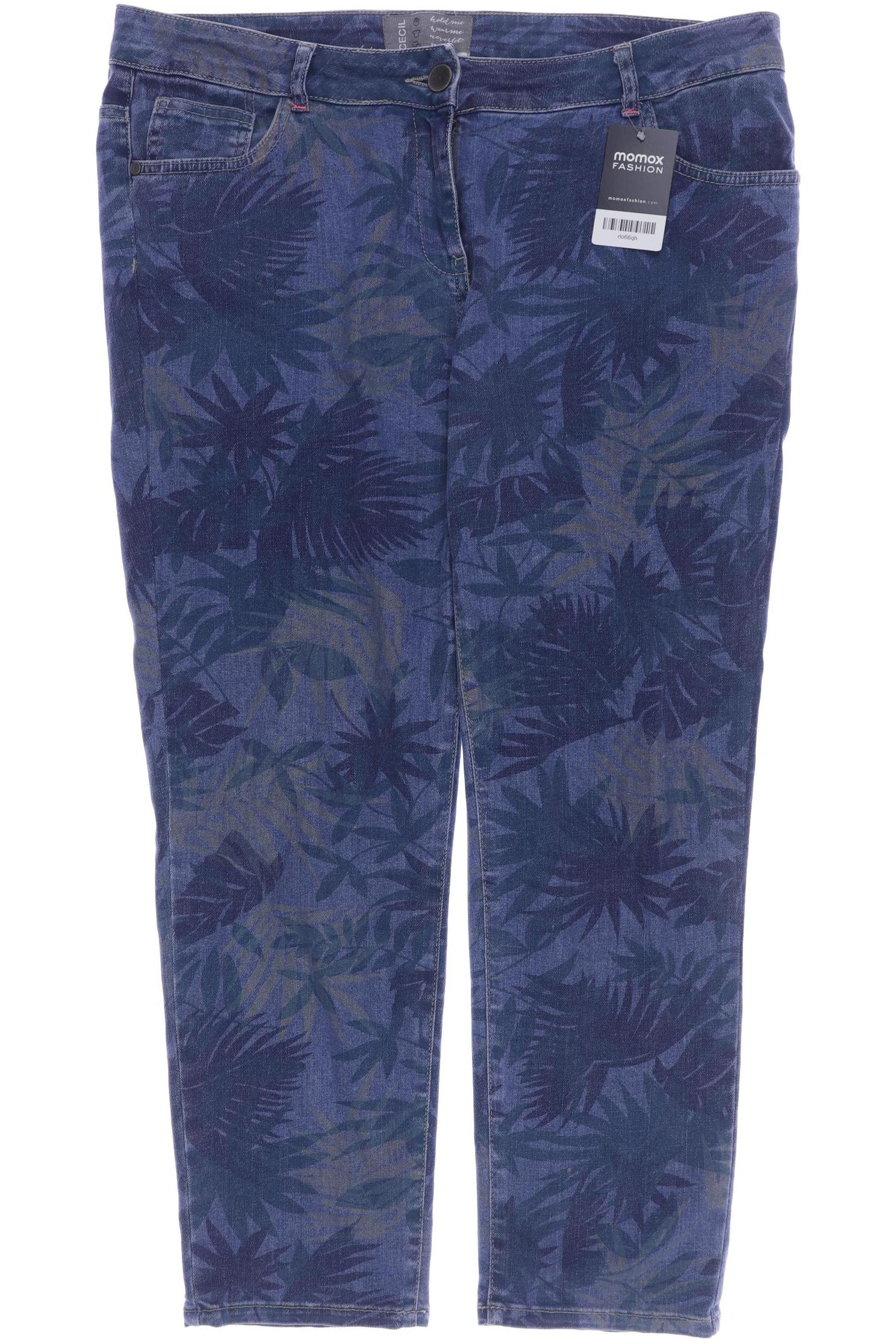 

CECIL Damen Jeans, blau