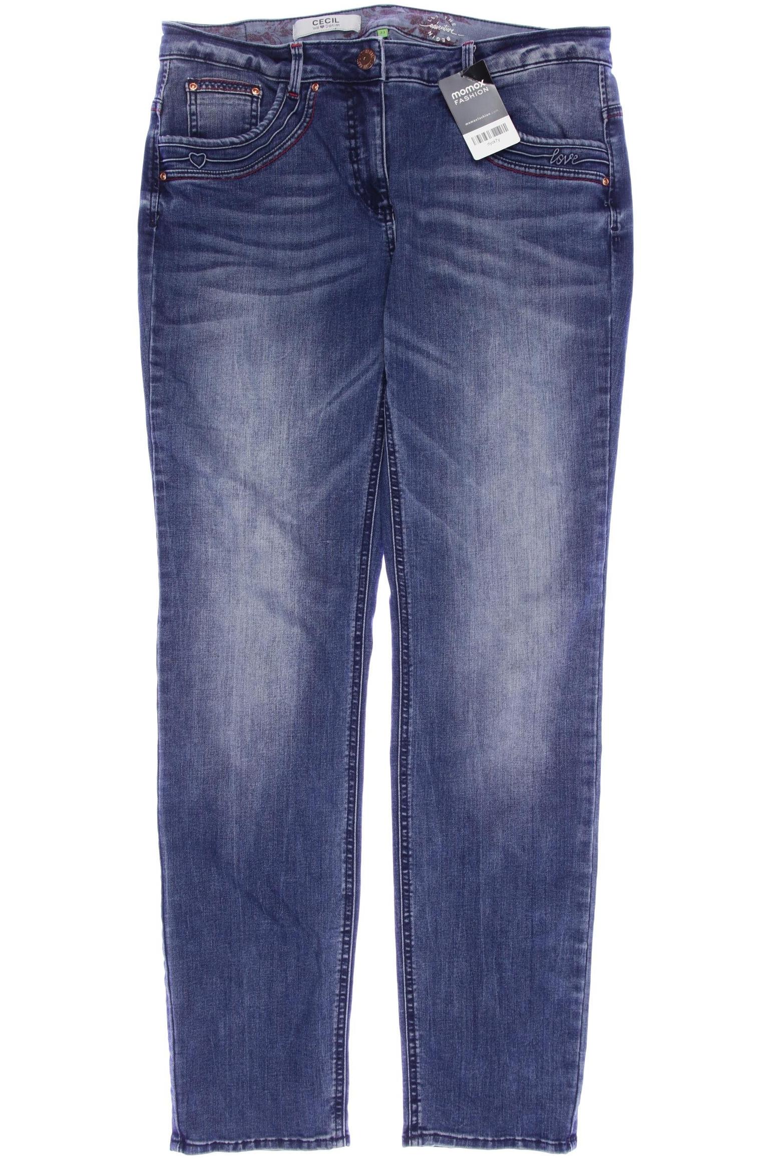 

Cecil Damen Jeans, marineblau, Gr. 33