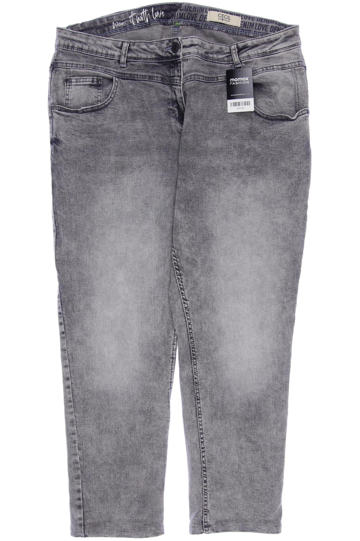

CECIL Damen Jeans, grau
