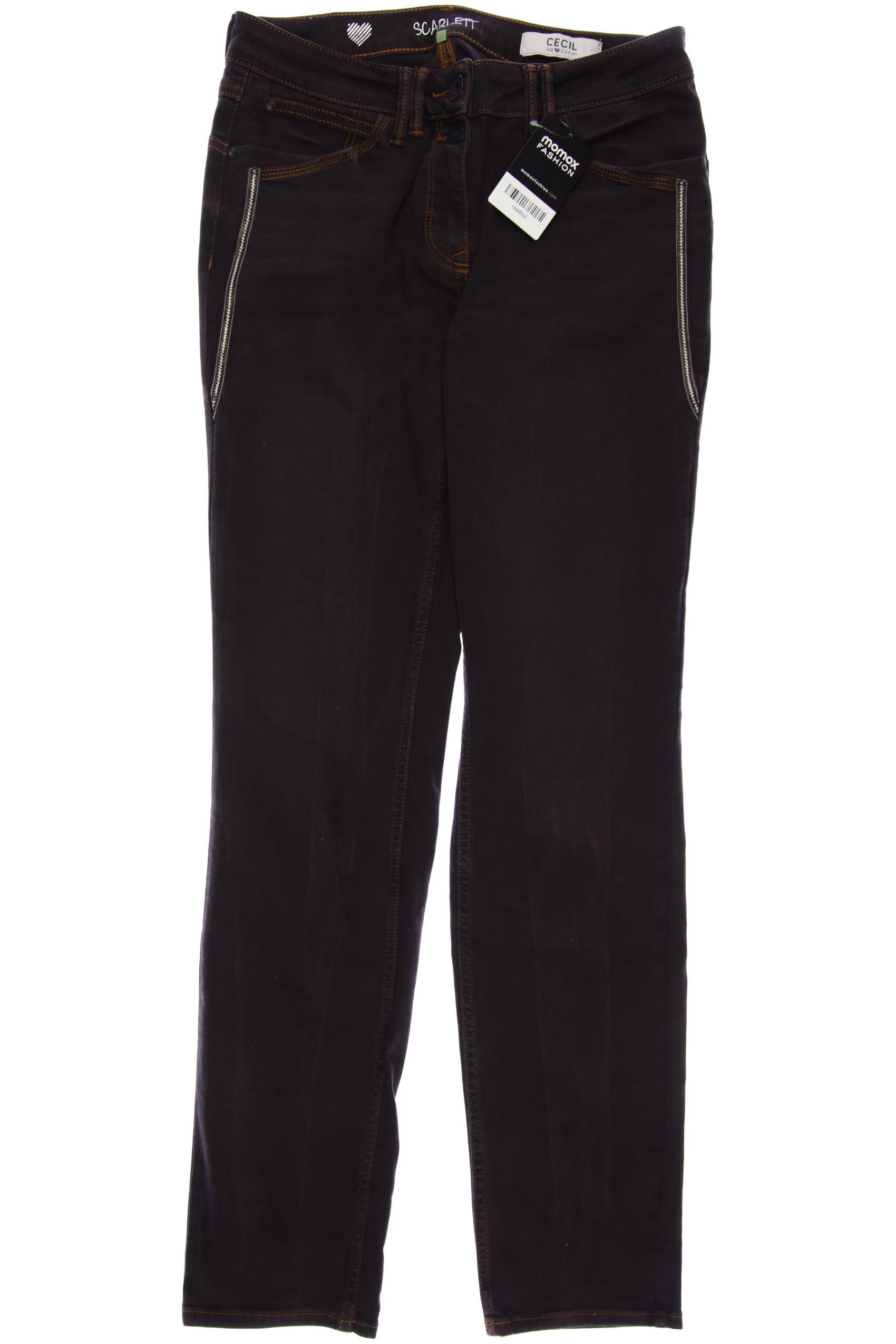 

Cecil Damen Jeans, braun, Gr. 28