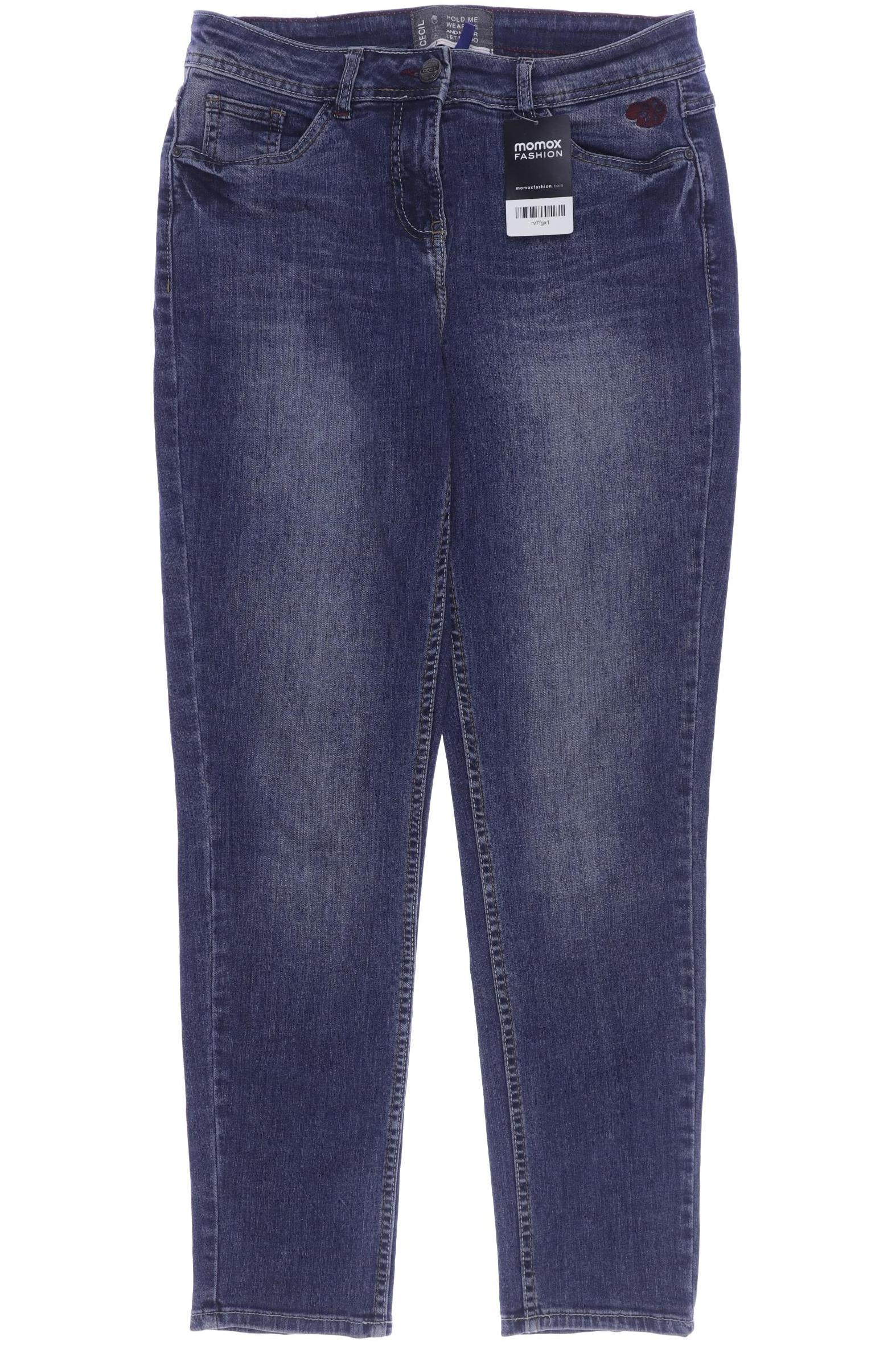 

CECIL Damen Jeans, blau