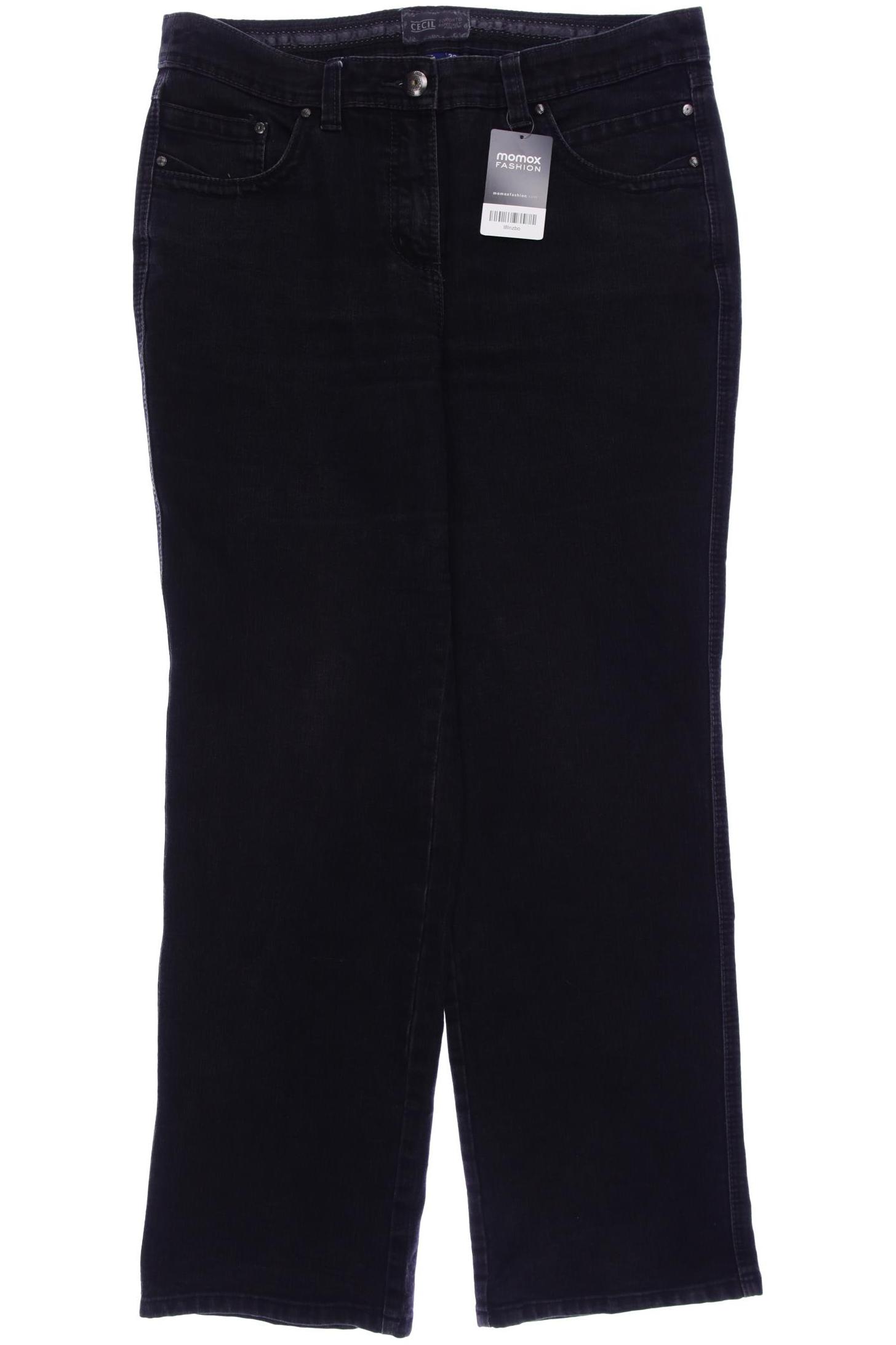 

Cecil Damen Jeans, schwarz, Gr. 44