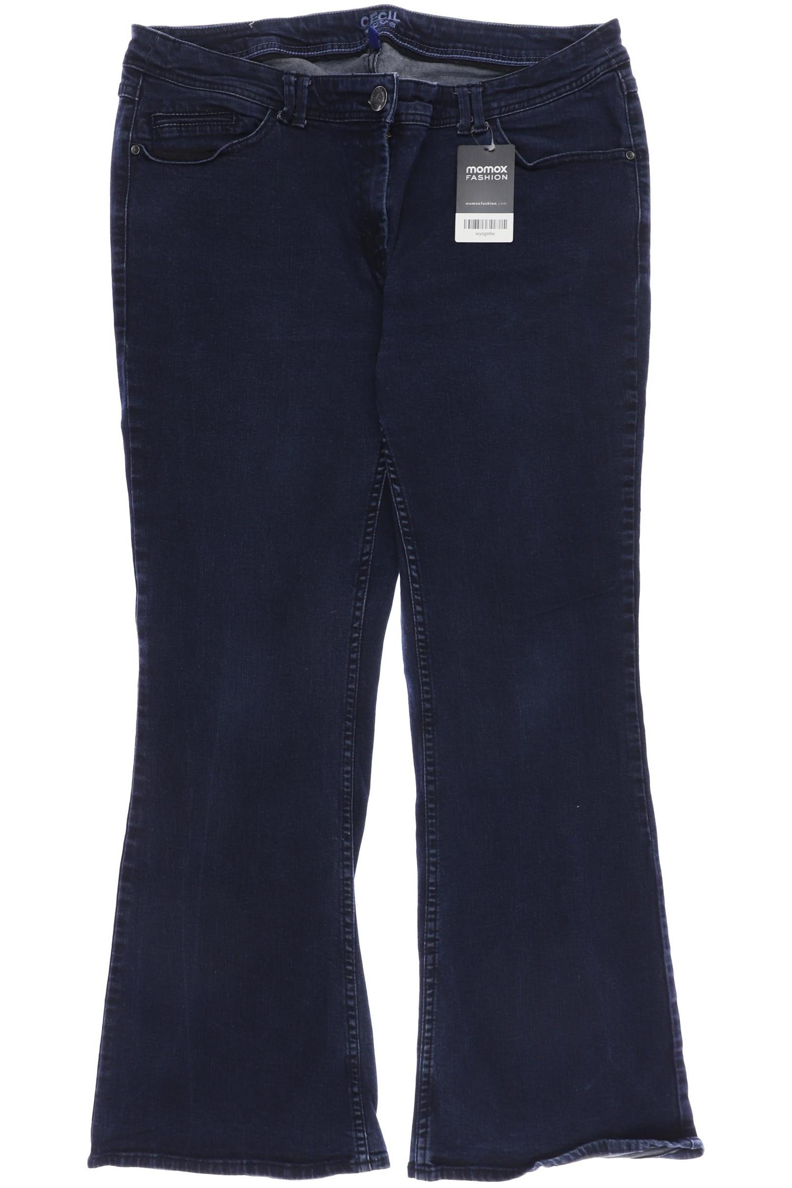 

CECIL Damen Jeans, marineblau