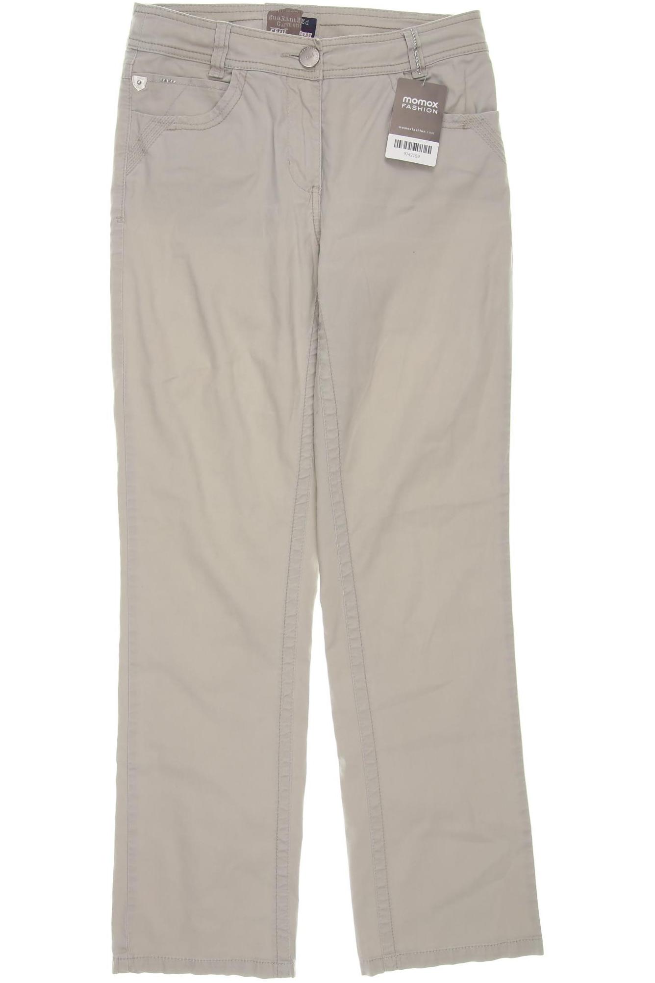 

CECIL Damen Jeans, cremeweiß