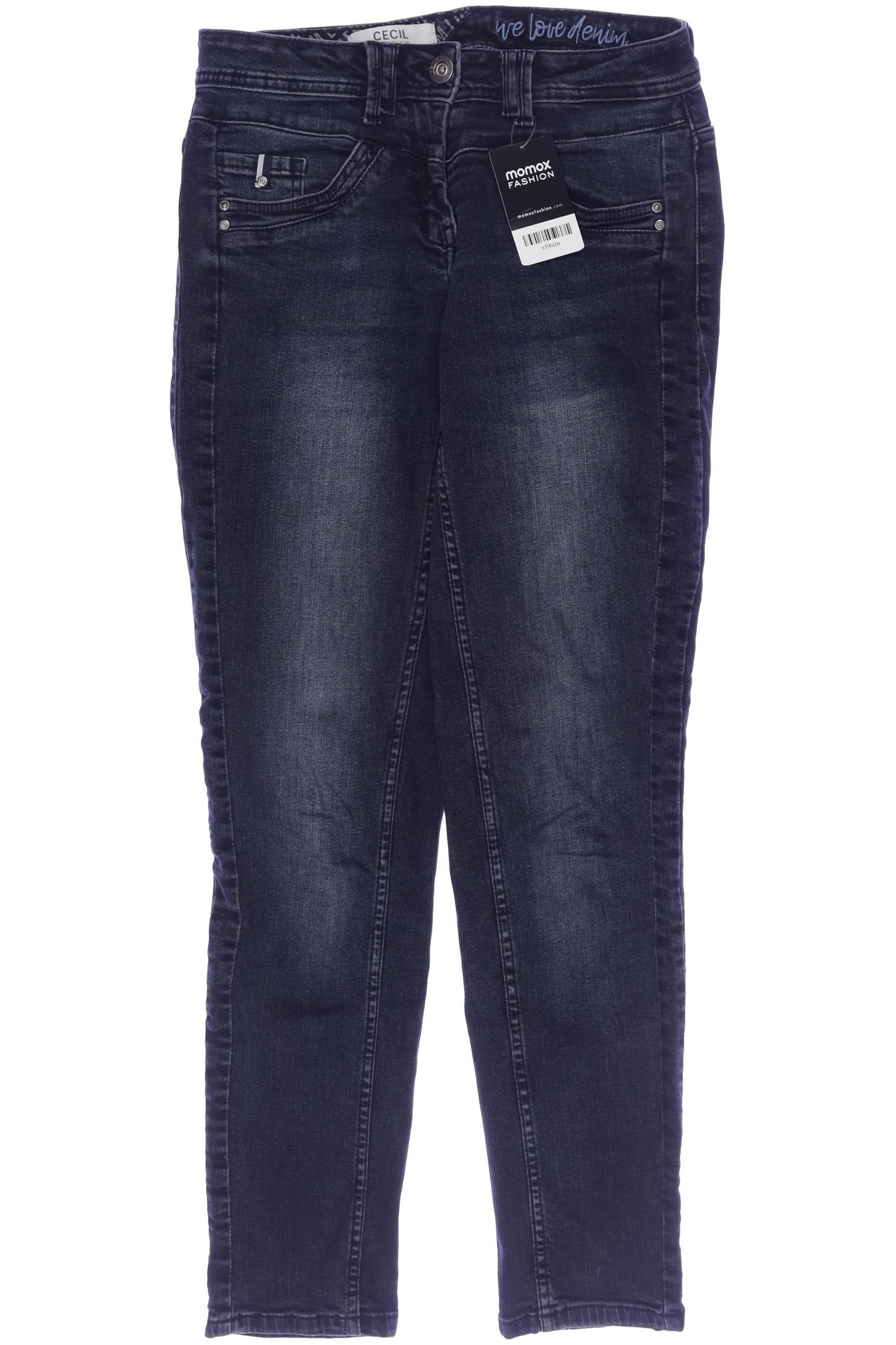

Cecil Damen Jeans, marineblau, Gr. 26