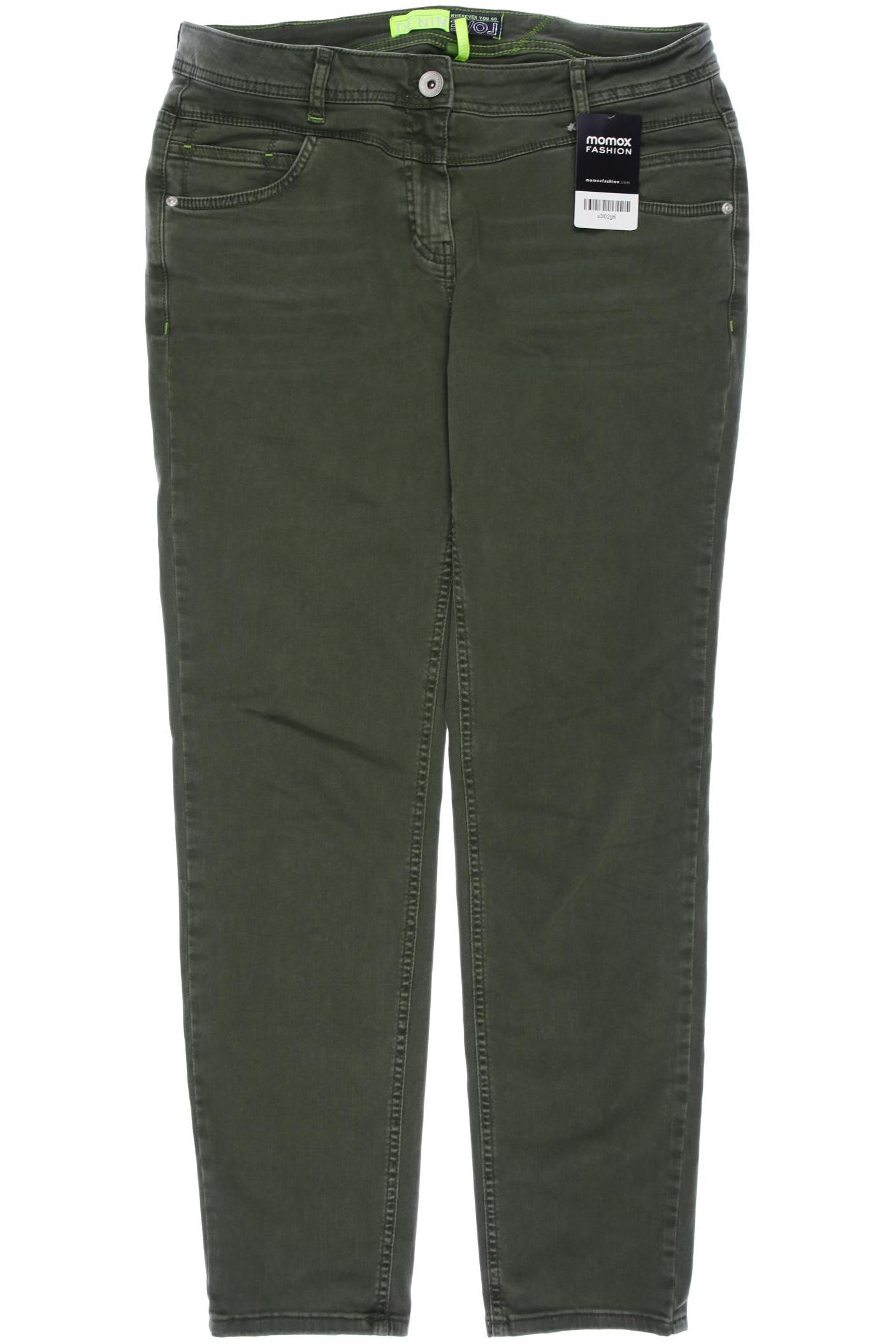 

Cecil Damen Jeans, grün, Gr. 40