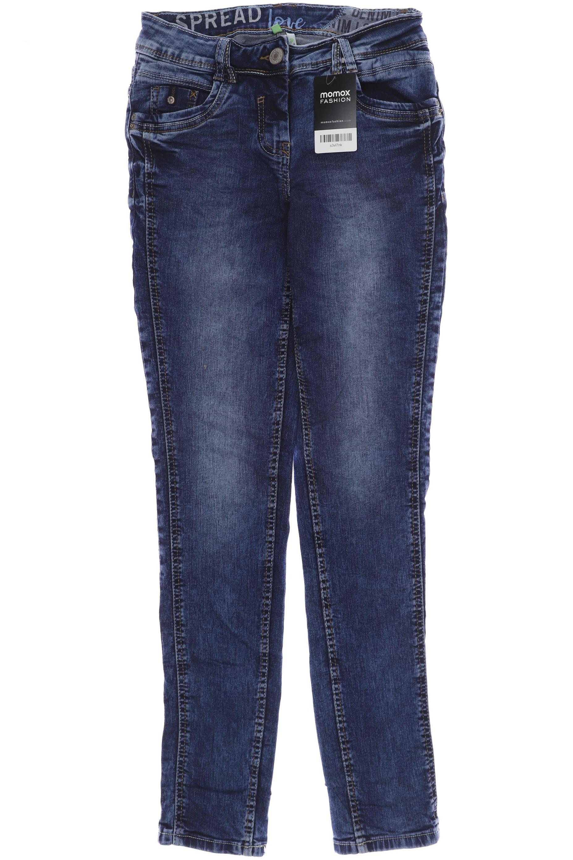 

CECIL Damen Jeans, marineblau