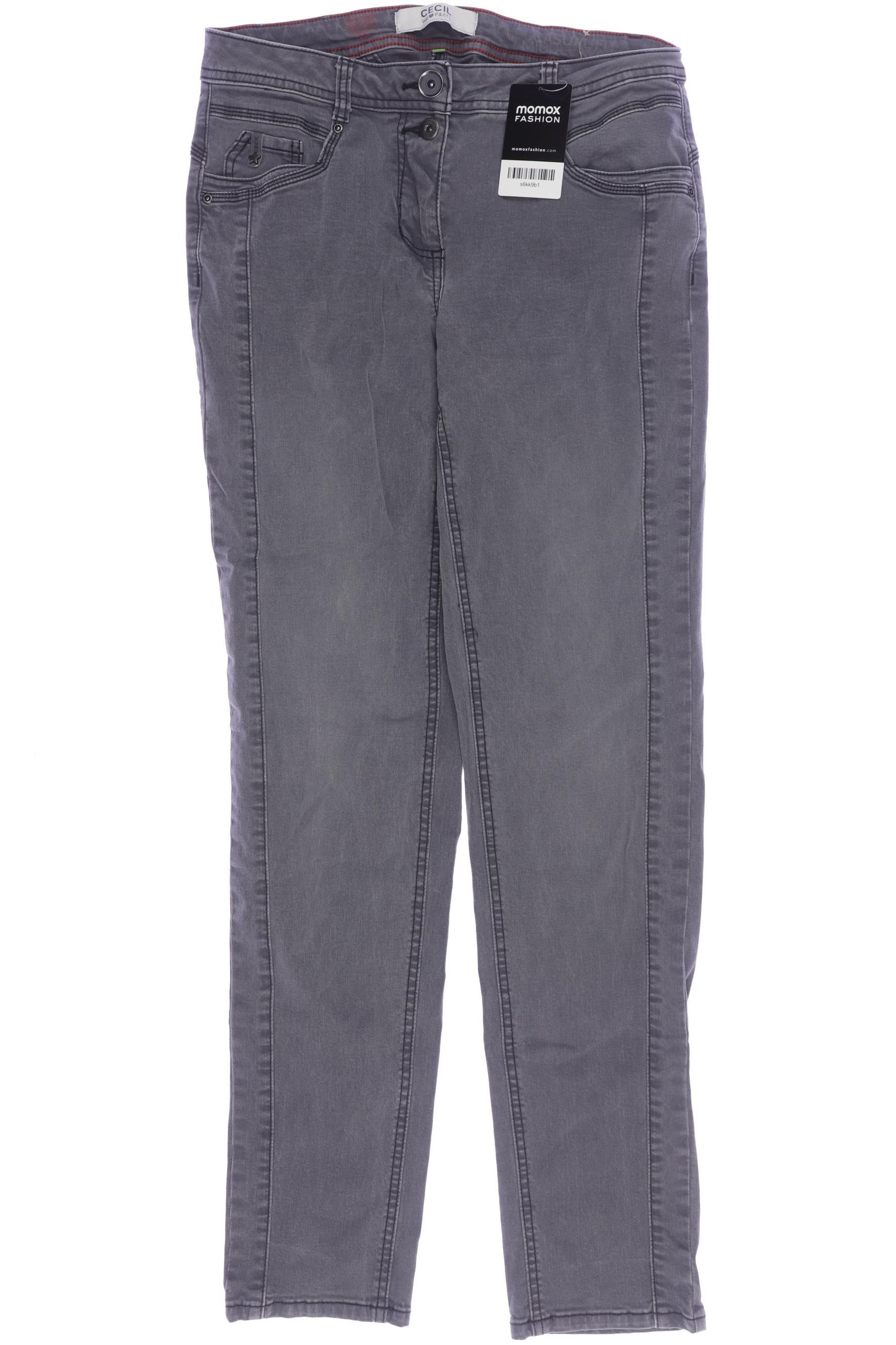 

Cecil Damen Jeans, grau, Gr. 28