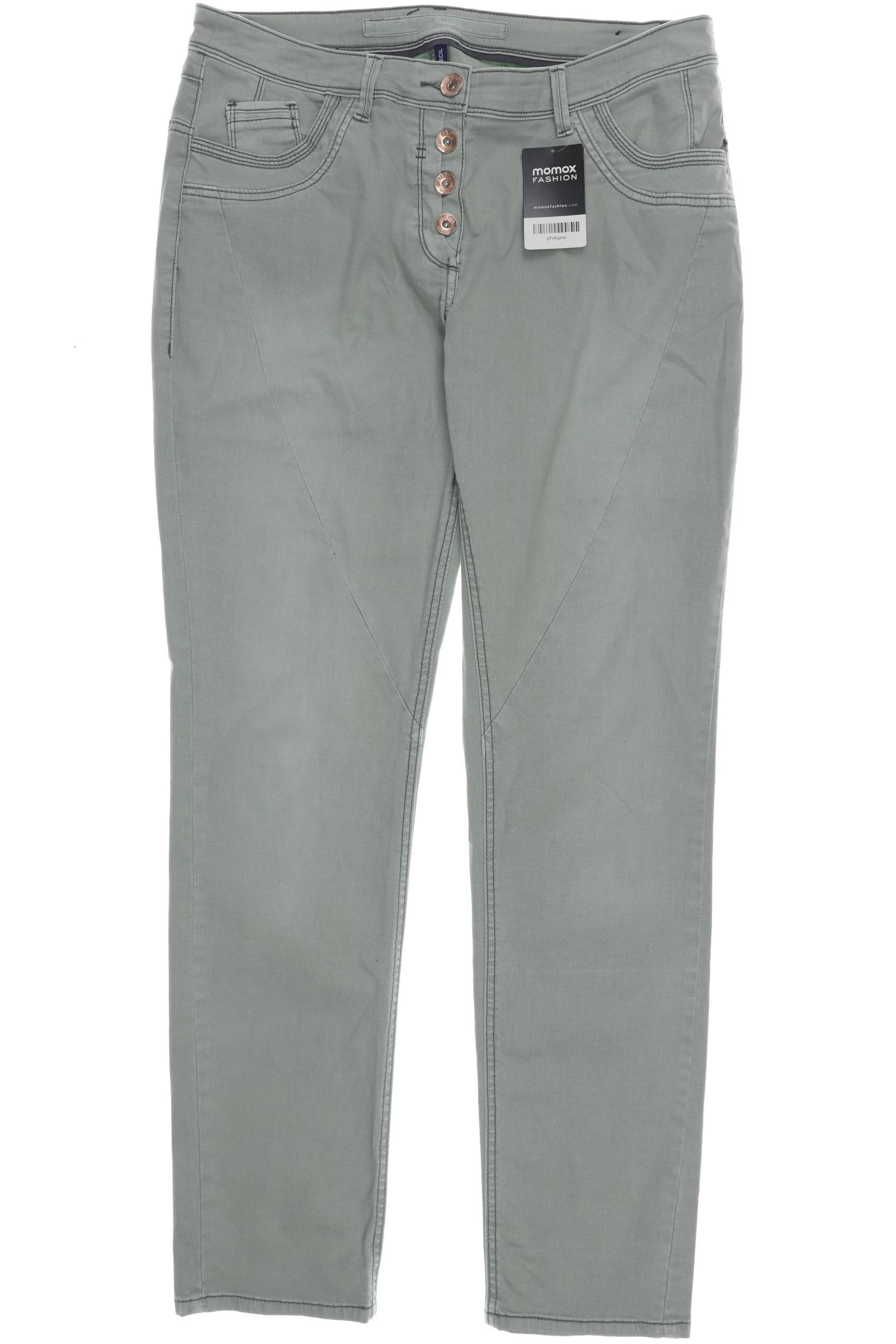 

Cecil Damen Jeans, grün, Gr. 42