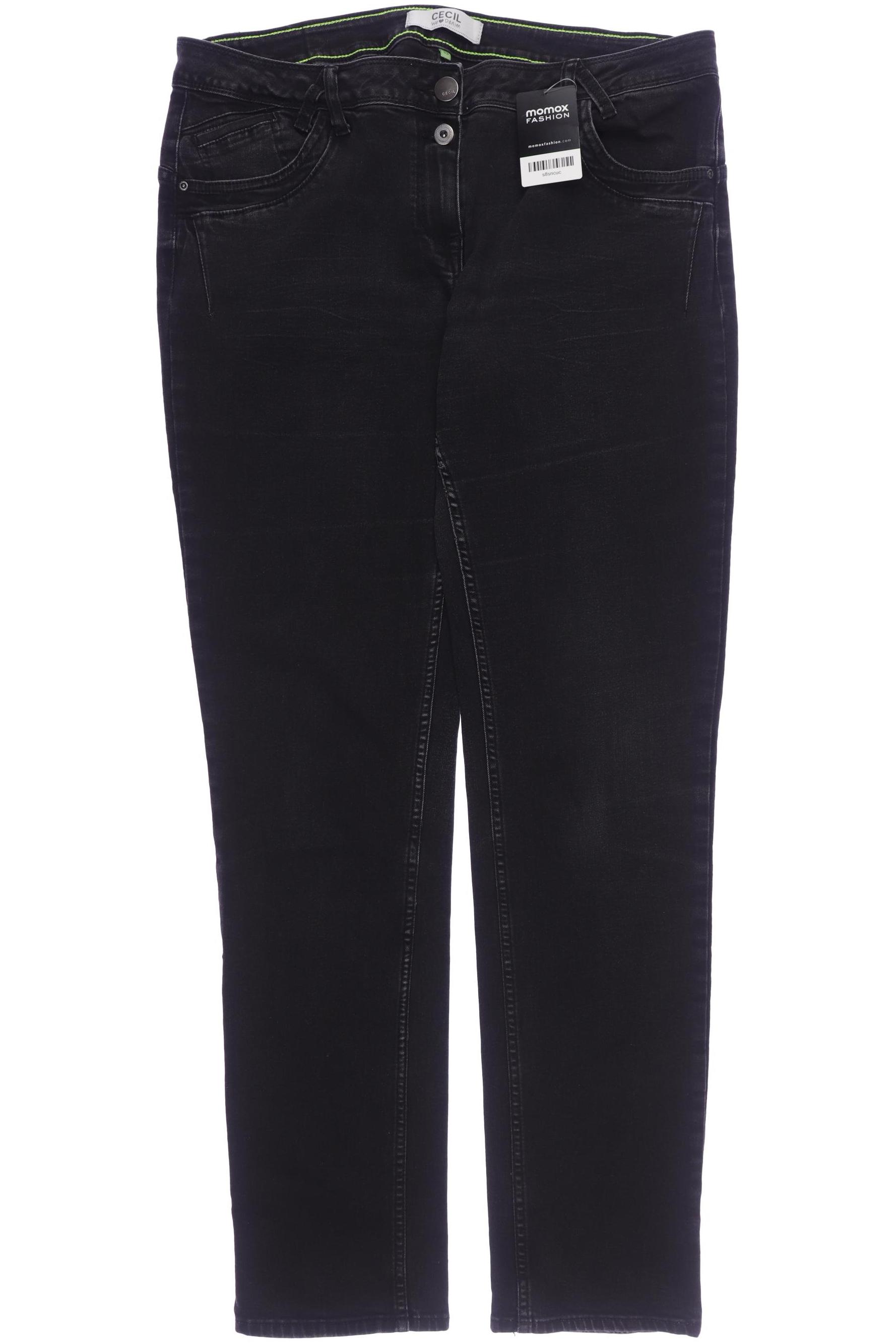 

Cecil Damen Jeans, schwarz, Gr. 33