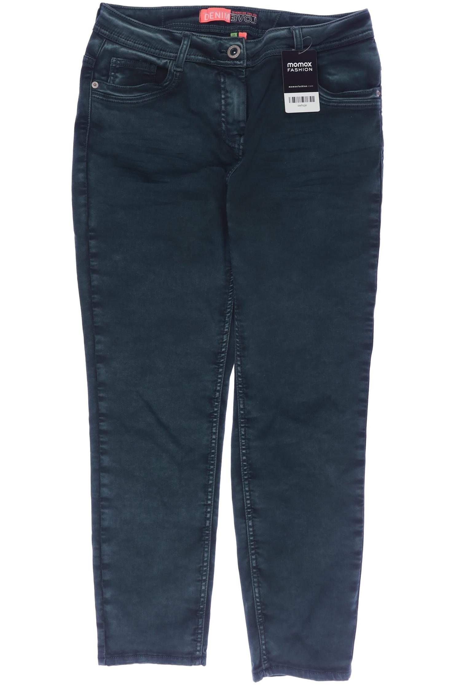 

Cecil Damen Jeans, türkis, Gr. 31